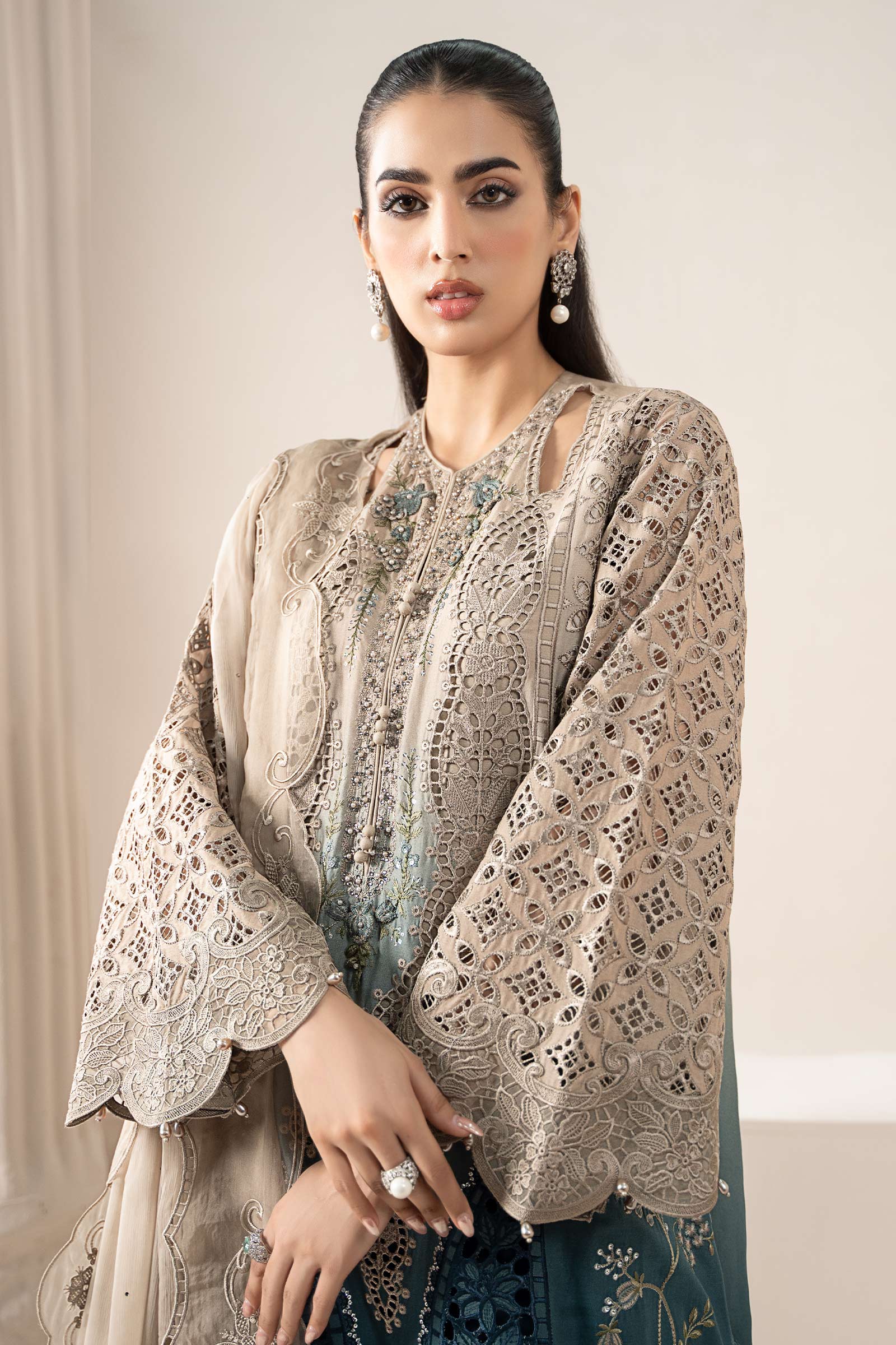 3 Piece Embroidered Lawn Suit | ELS-25-08 - Image 3