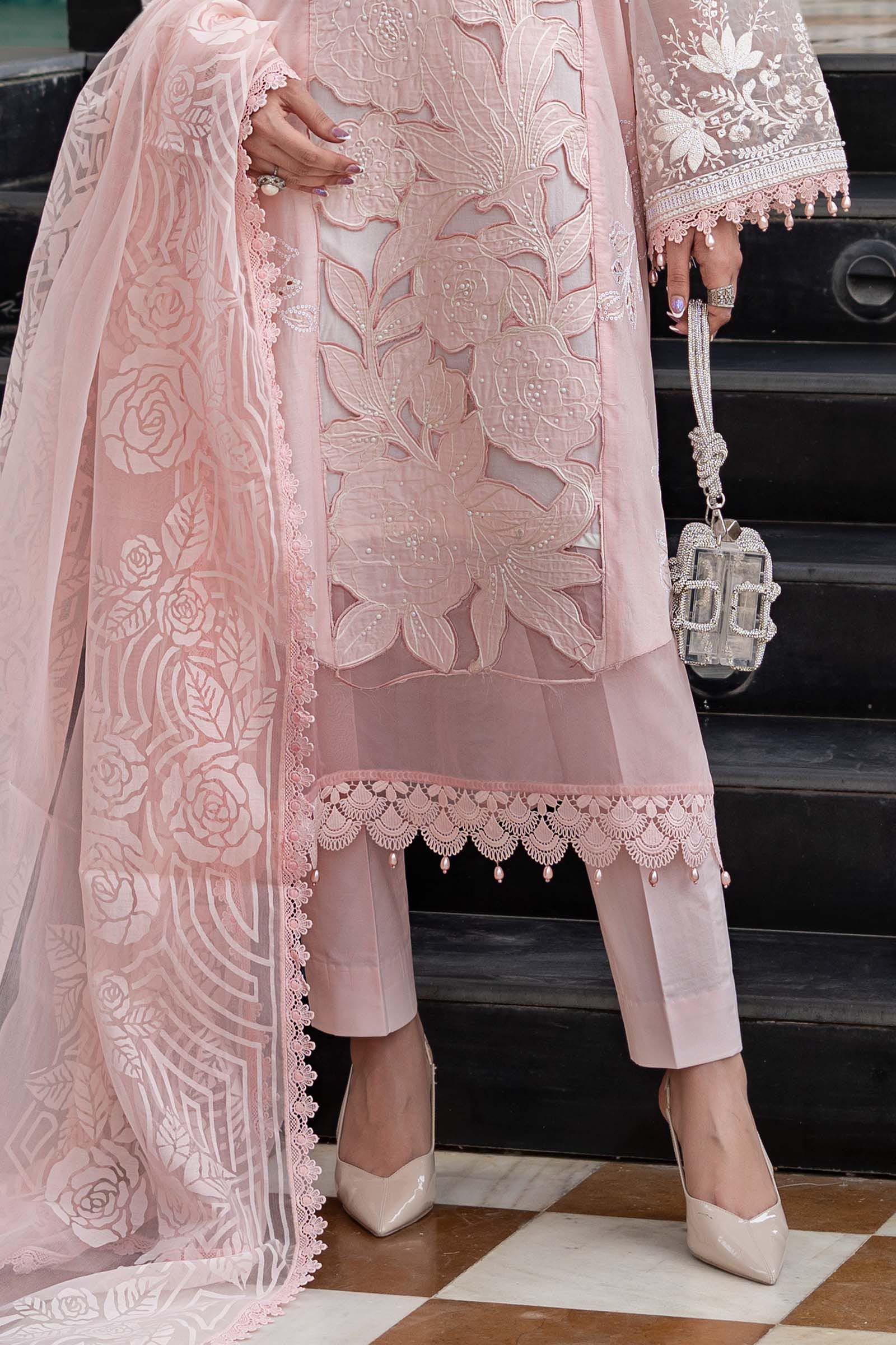 3 Piece Embroidered Lawn Suit - Image 7