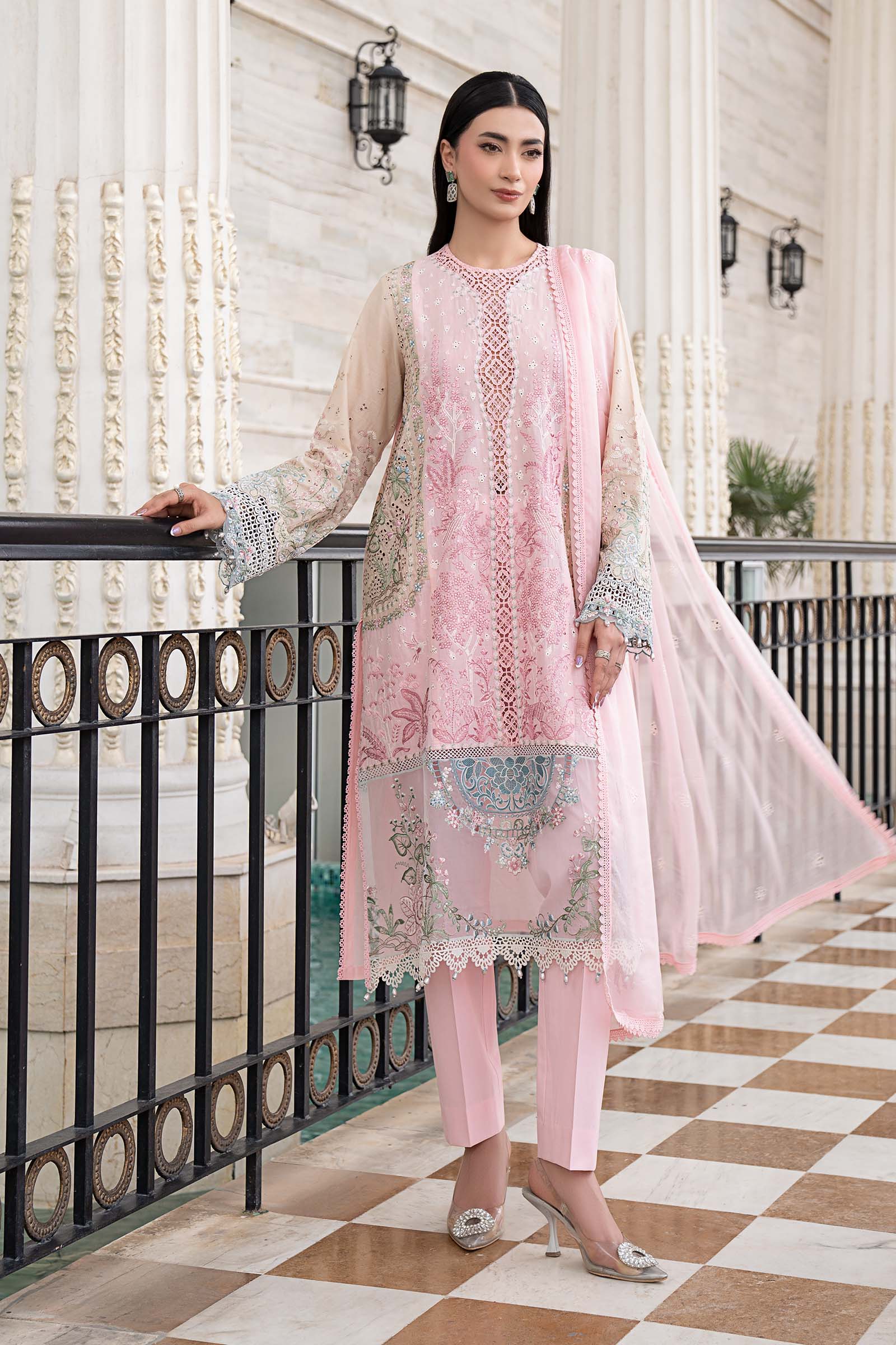 3 Piece Embroidered Lawn Suit