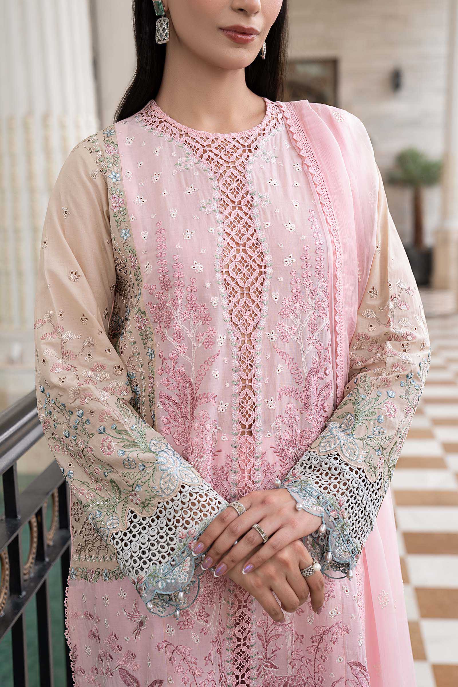3 Piece Embroidered Lawn Suit - Image 5