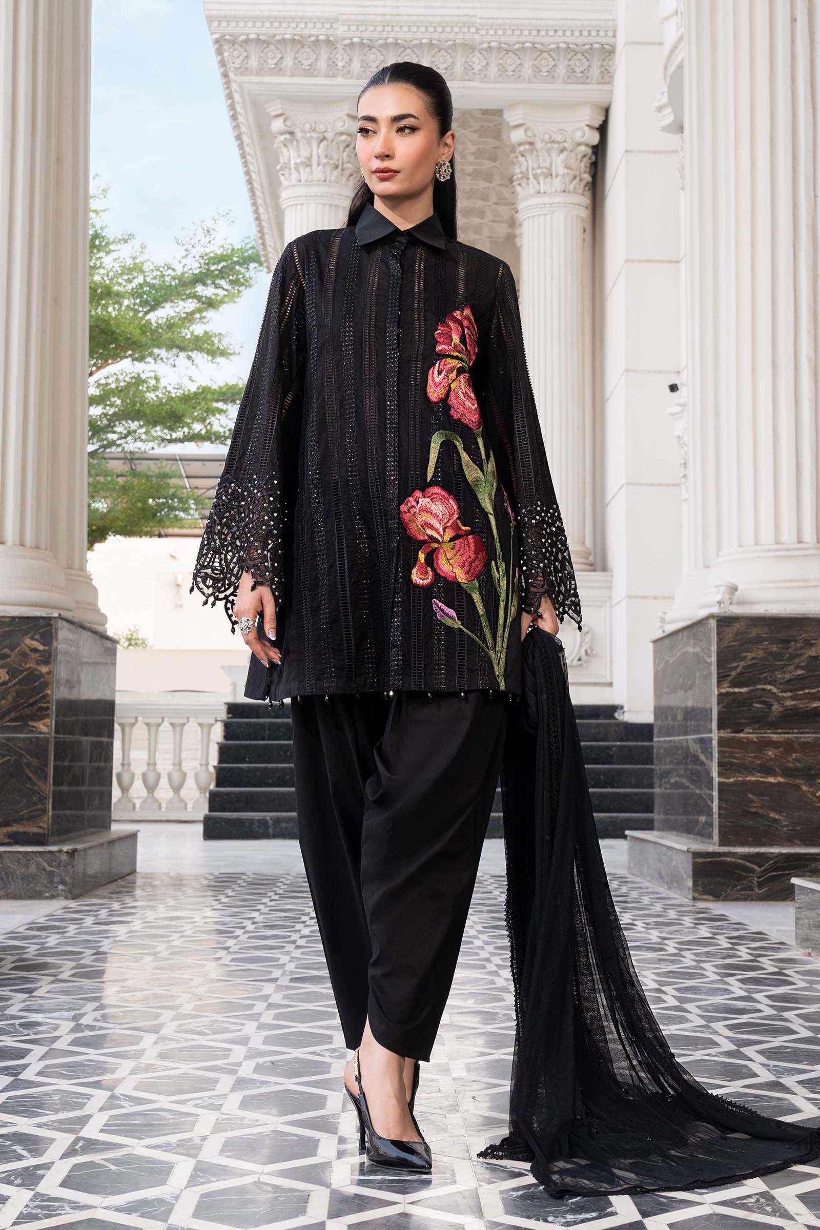 3 Piece Embroidered Lawn Suit