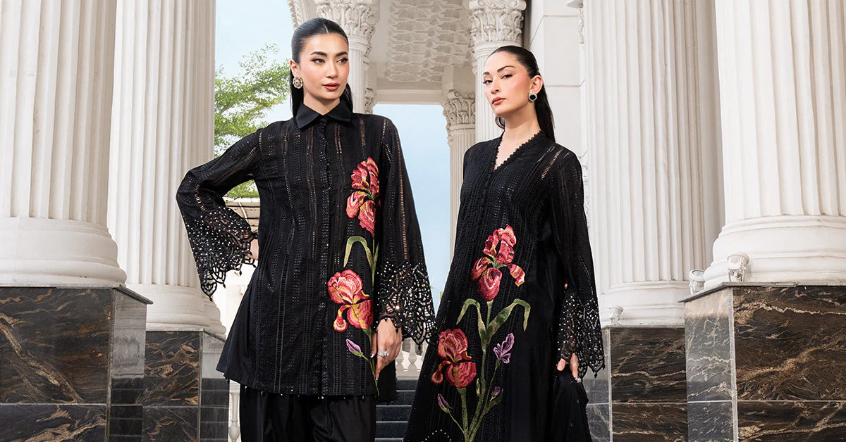 3 Piece Embroidered Lawn Suit - Image 15