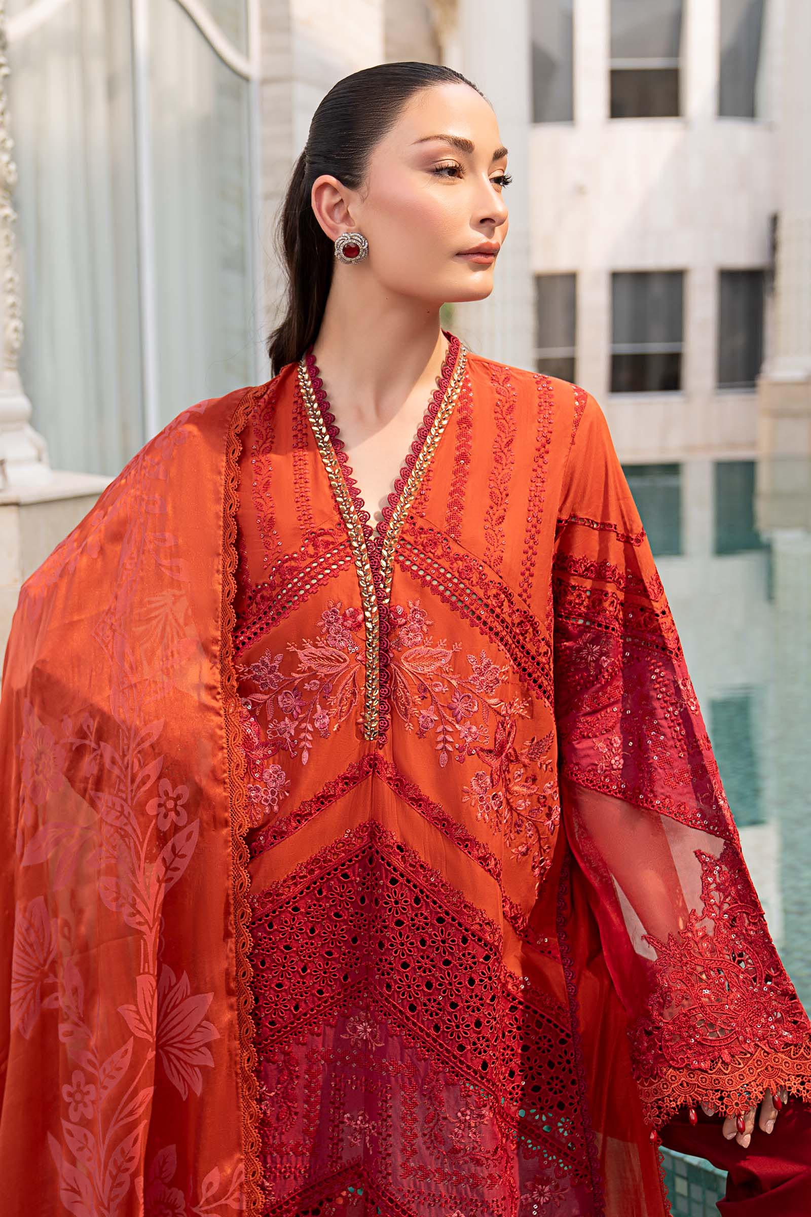 3 Piece Embroidered Lawn Suit - Image 3