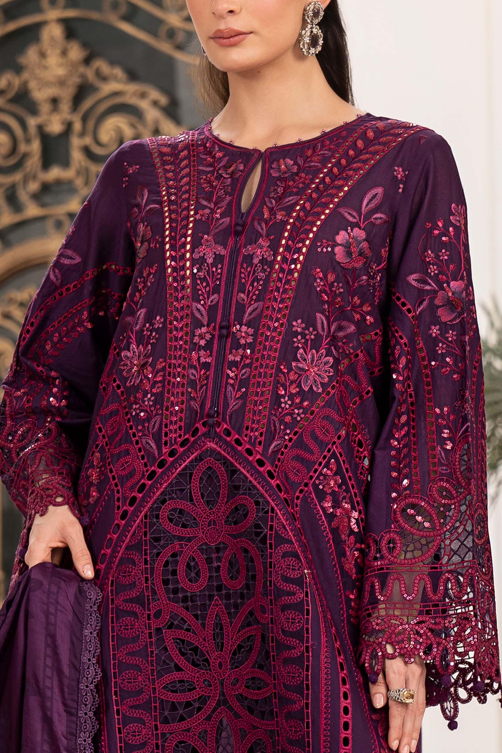 3 Piece Embroidered Lawn Suit - Image 7