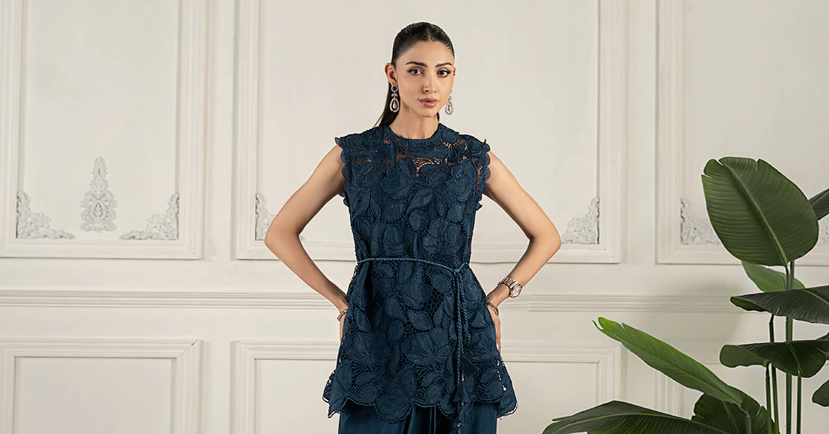 Embroidered Silk Fabric (1Pc) | LF-CH1R1 - Image 6