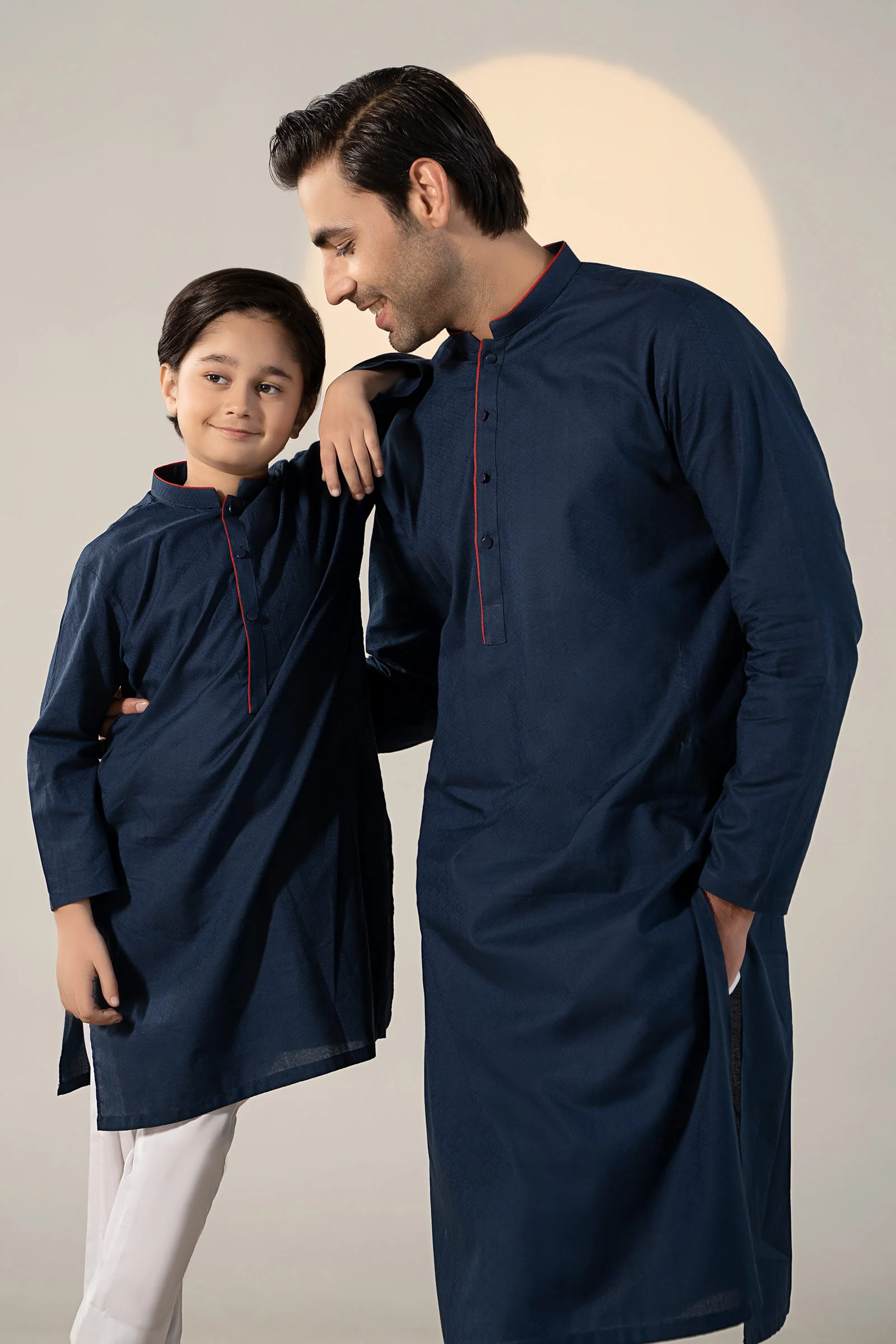 Self Dobby Kurta - Image 3