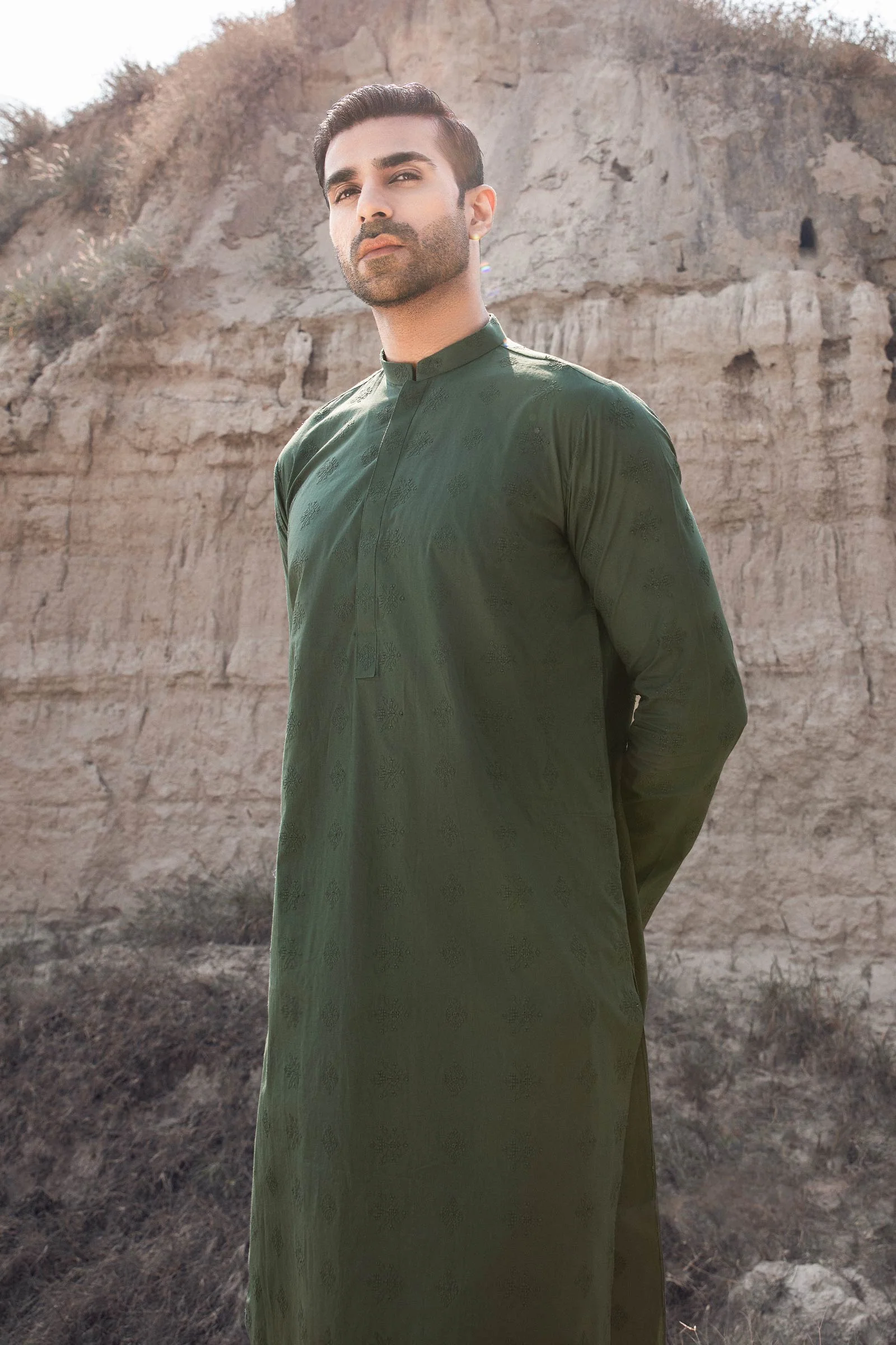 Kurta Dark Olive GTS-W23-01 - Image 5
