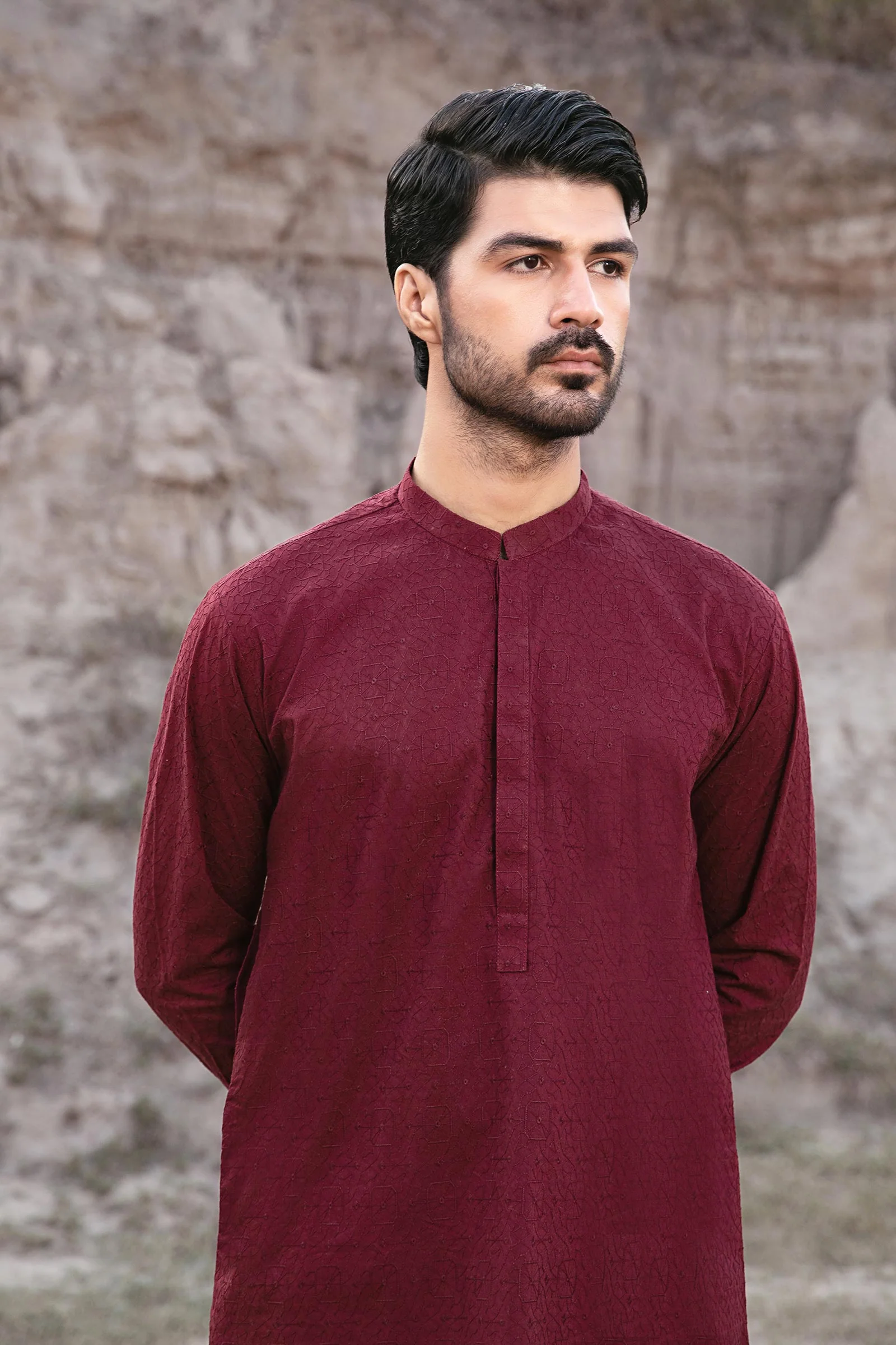 Kurta Red GTS-W23-02 - Image 2