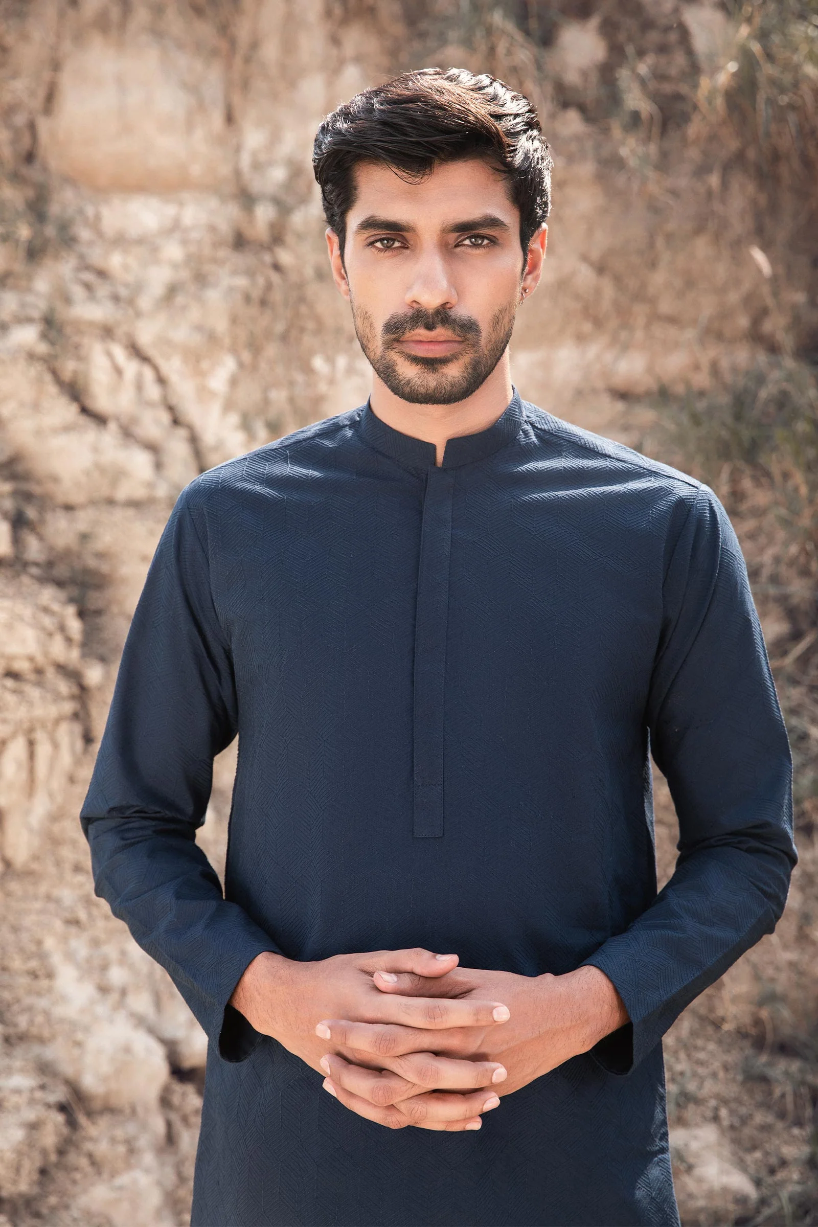 Kurta Navy Blue GTS-W23-05 - Image 2