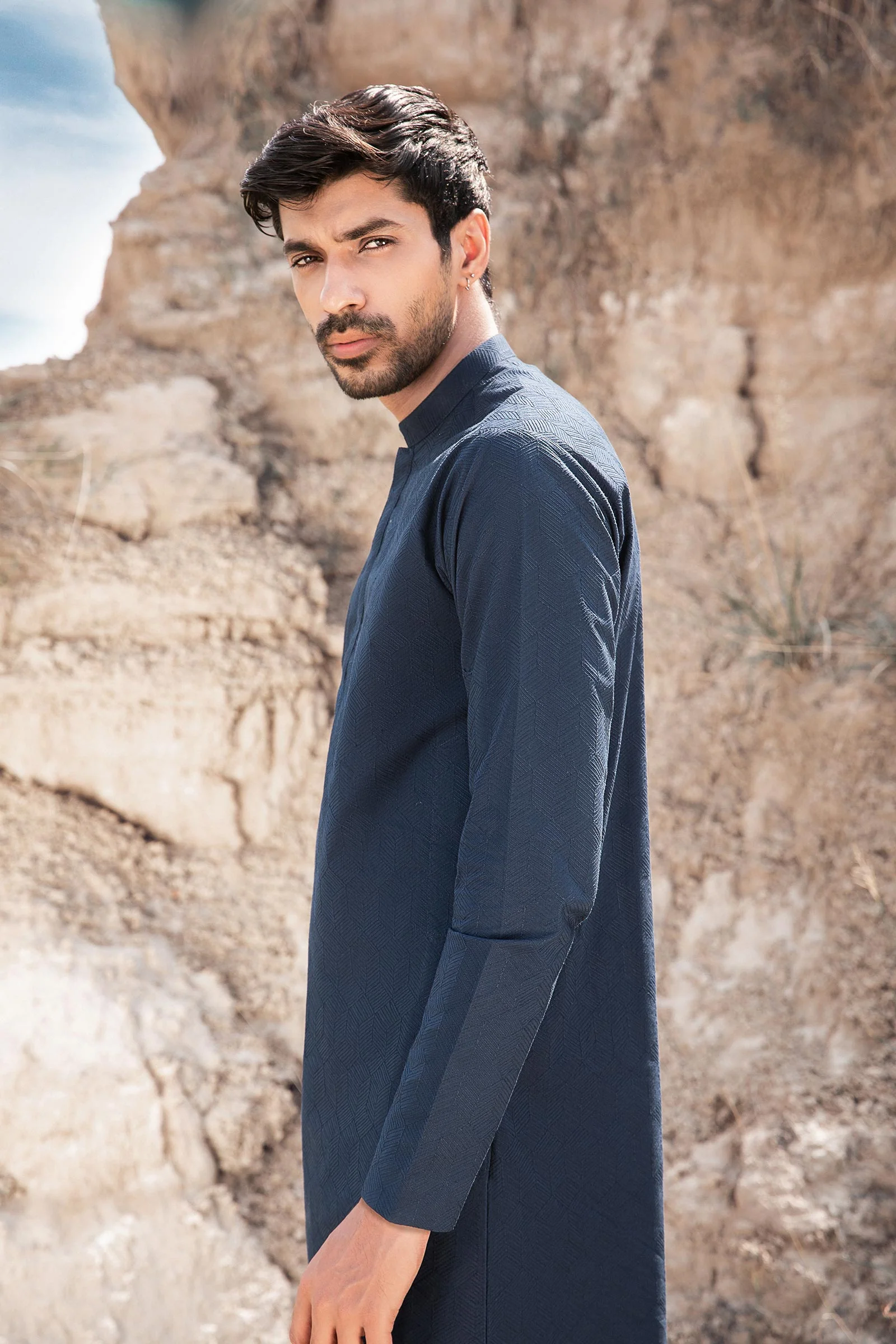 Kurta Navy Blue GTS-W23-05 - Image 4