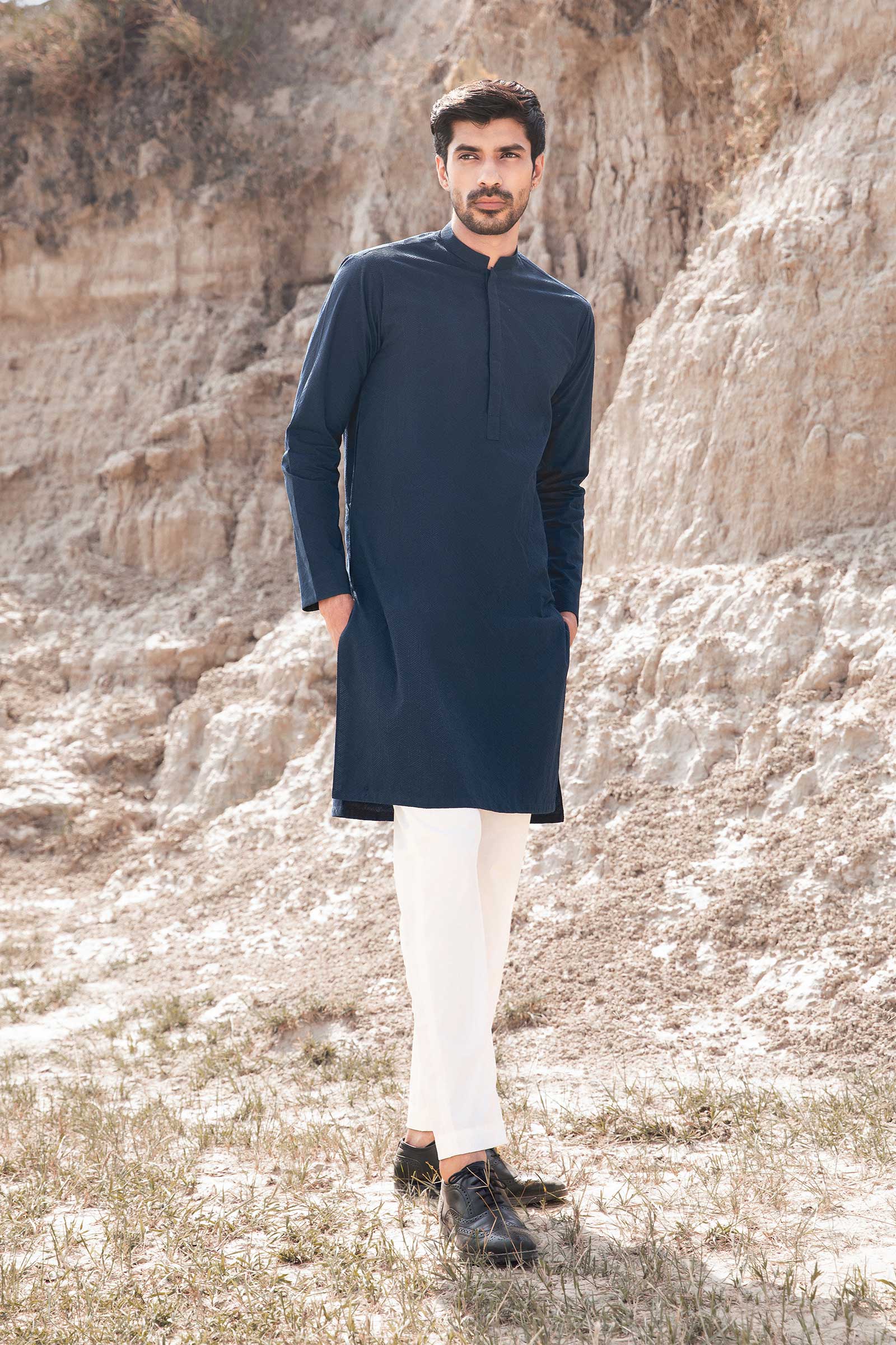 Kurta Navy Blue GTS-W23-05 - Image 7