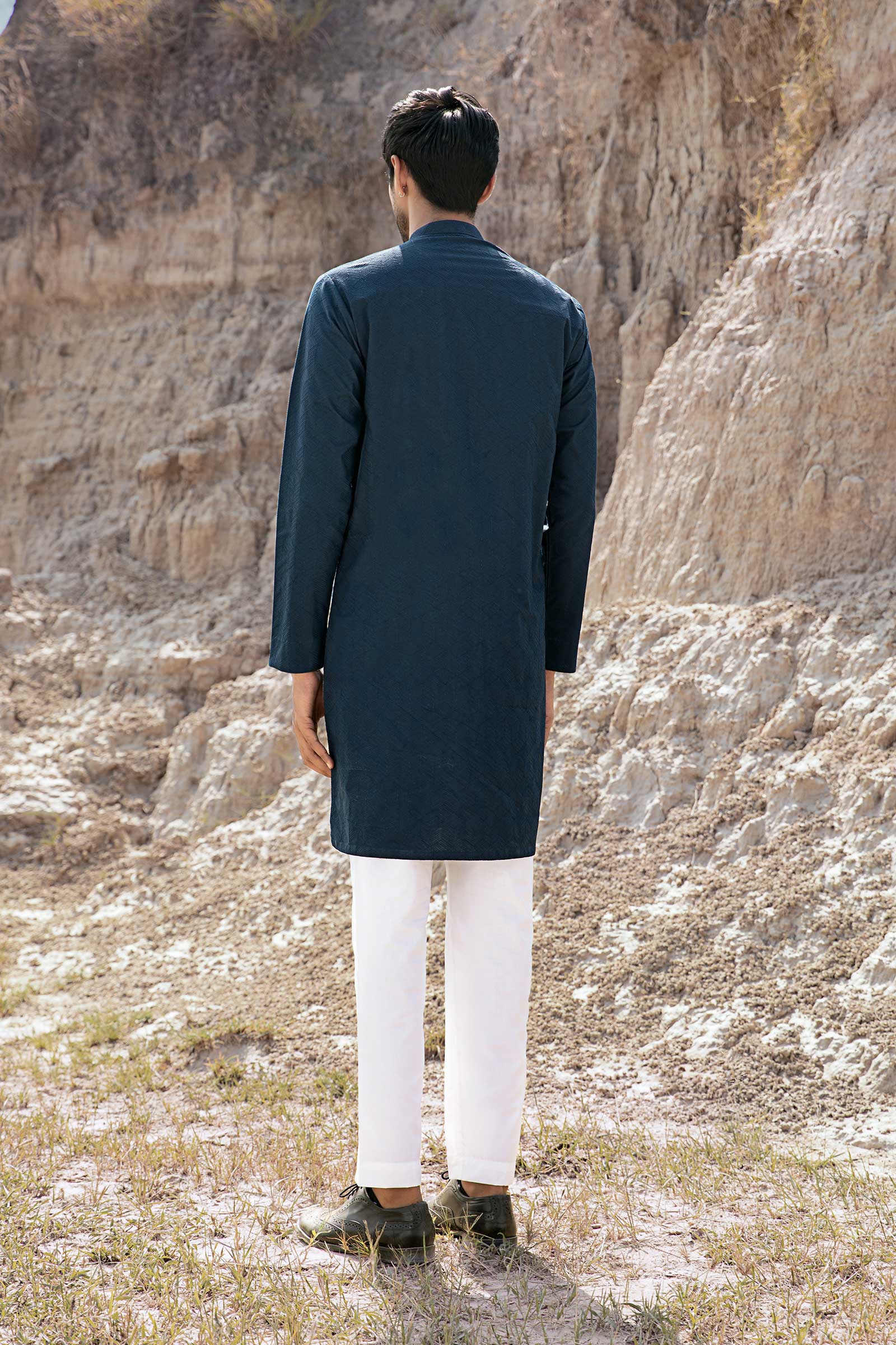 Kurta Navy Blue GTS-W23-05 - Image 8