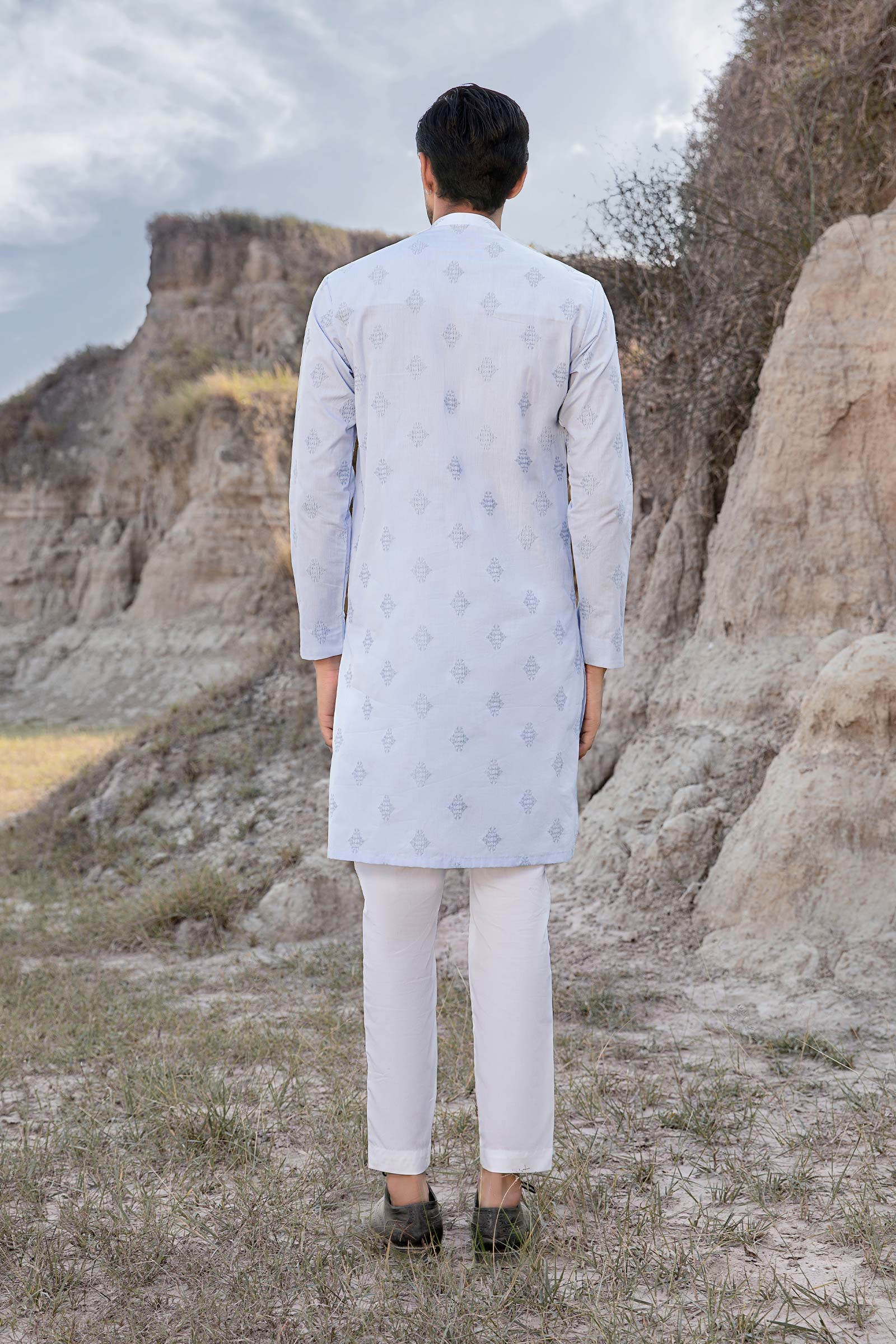 Kurta Sky Blue GTS-W23-06 - Image 5
