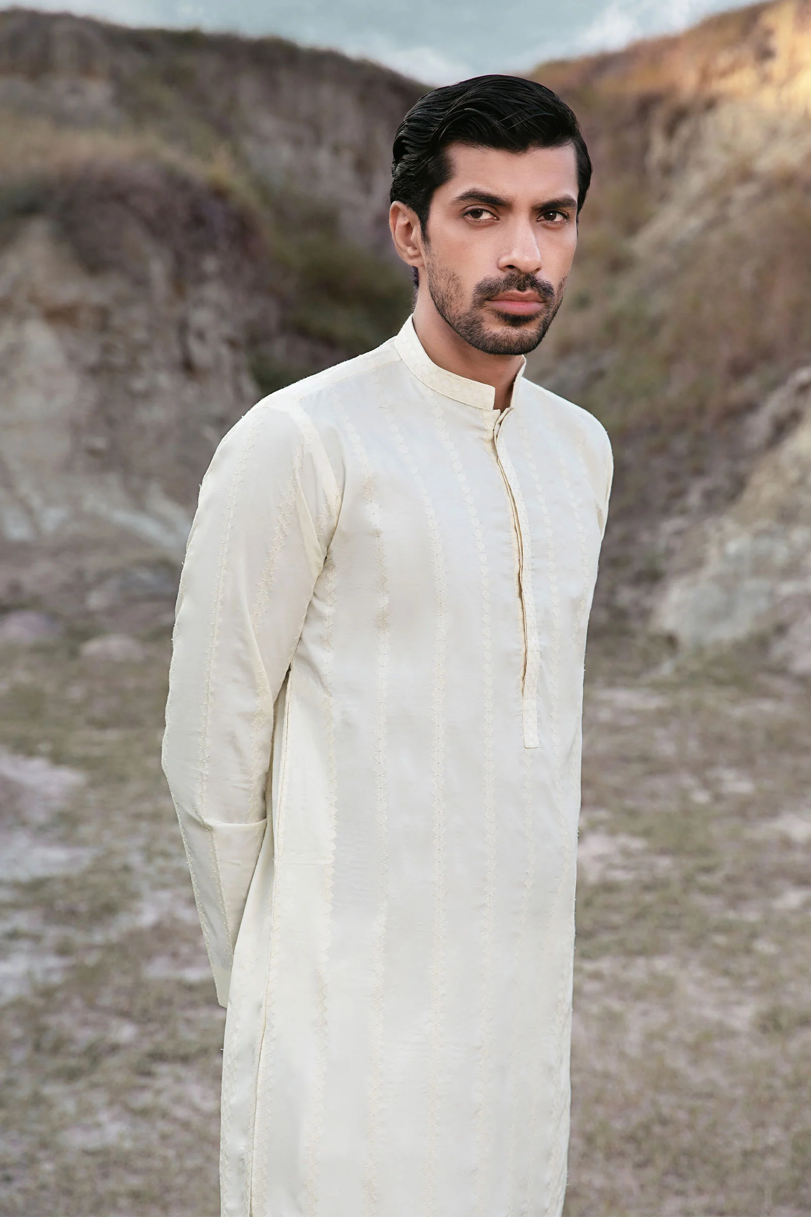 Kurta Off White GTS-W23-08 - Image 2