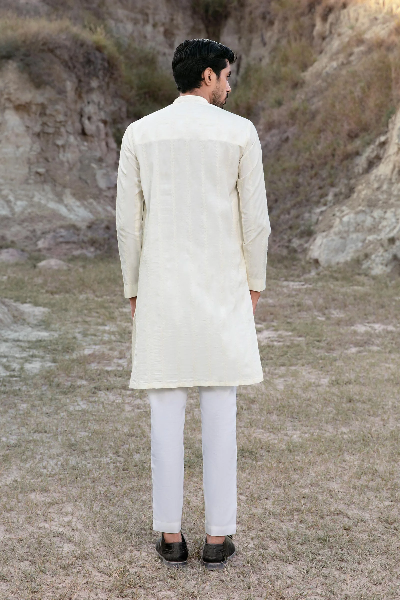 Kurta Off White GTS-W23-08 - Image 4