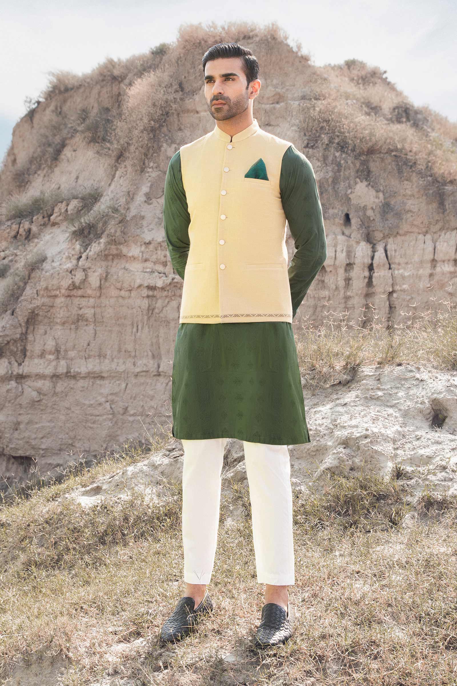 Waistcoat Sand GTS-W23-15 - Image 2