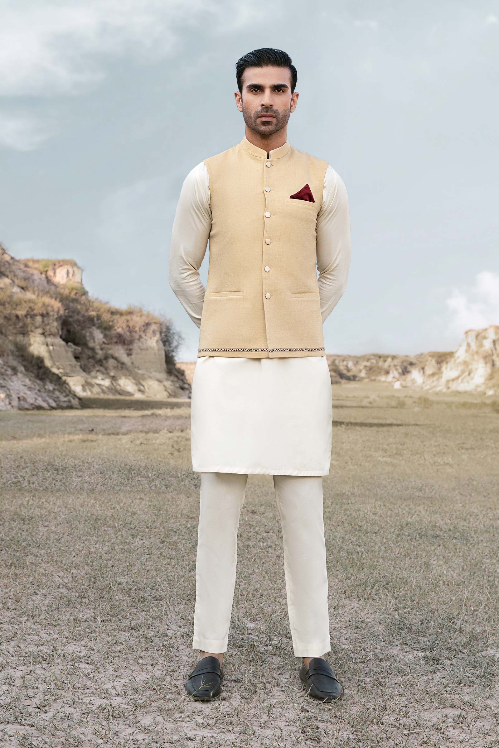 Waistcoat Sand GTS-W23-15 - Image 5
