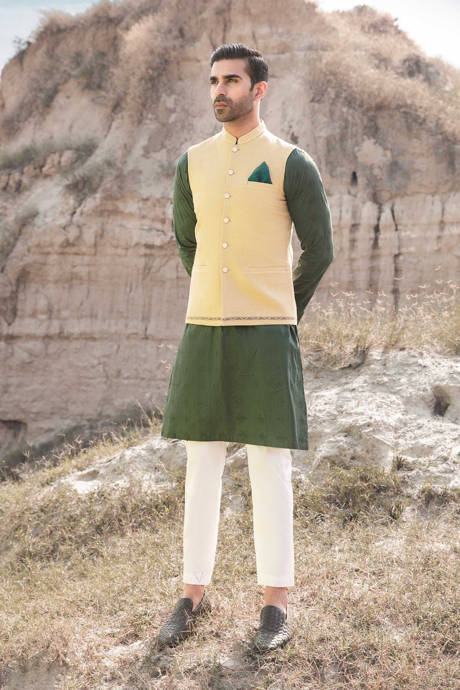 Waistcoat Sand GTS-W23-15 - Image 6
