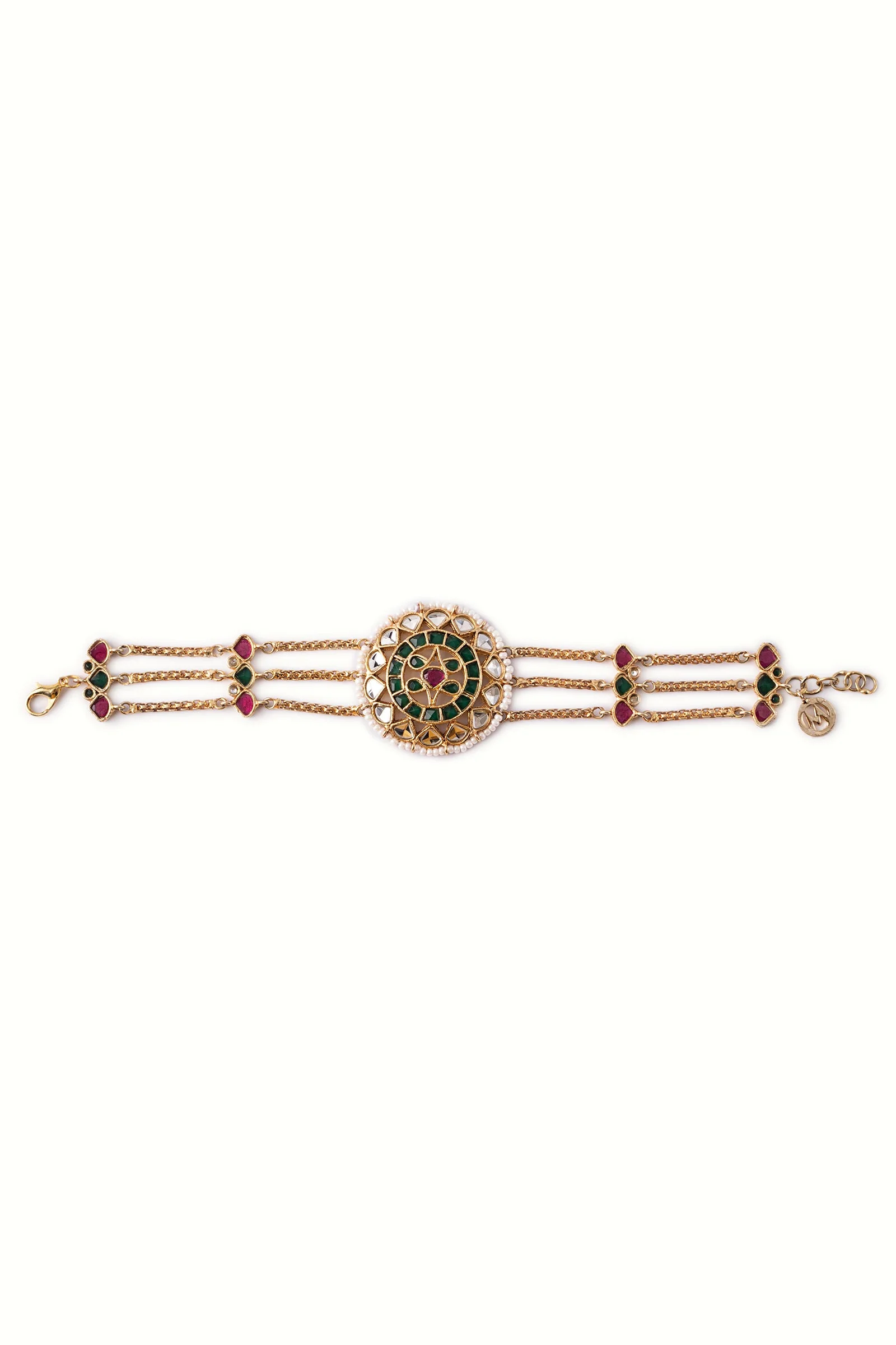 Classic Kundan Bracelet - Image 4