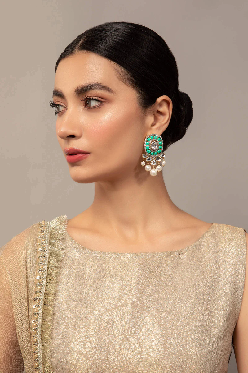 JER-035 Turquoise and Gold - Image 3