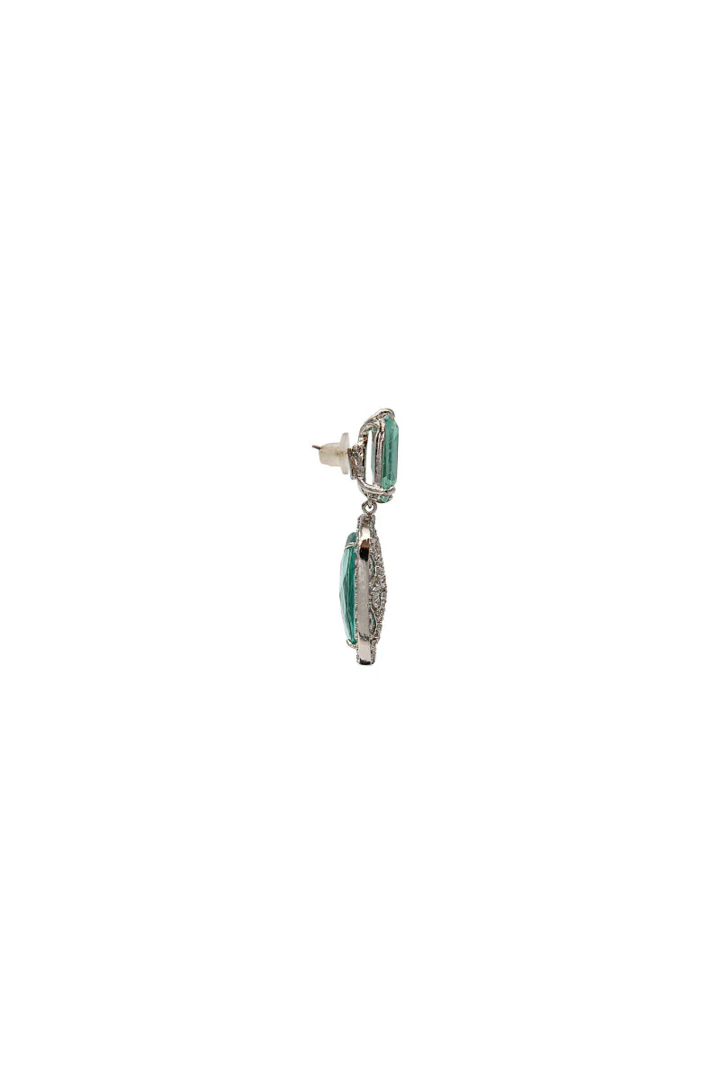 JER-039-Crystal blue and White rhodium - Image 5