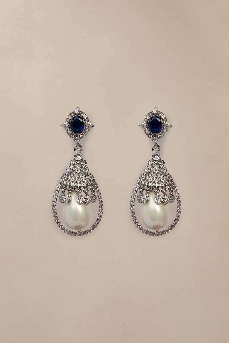 JER-042-Sapphire Blue with Rhodium - Image 2