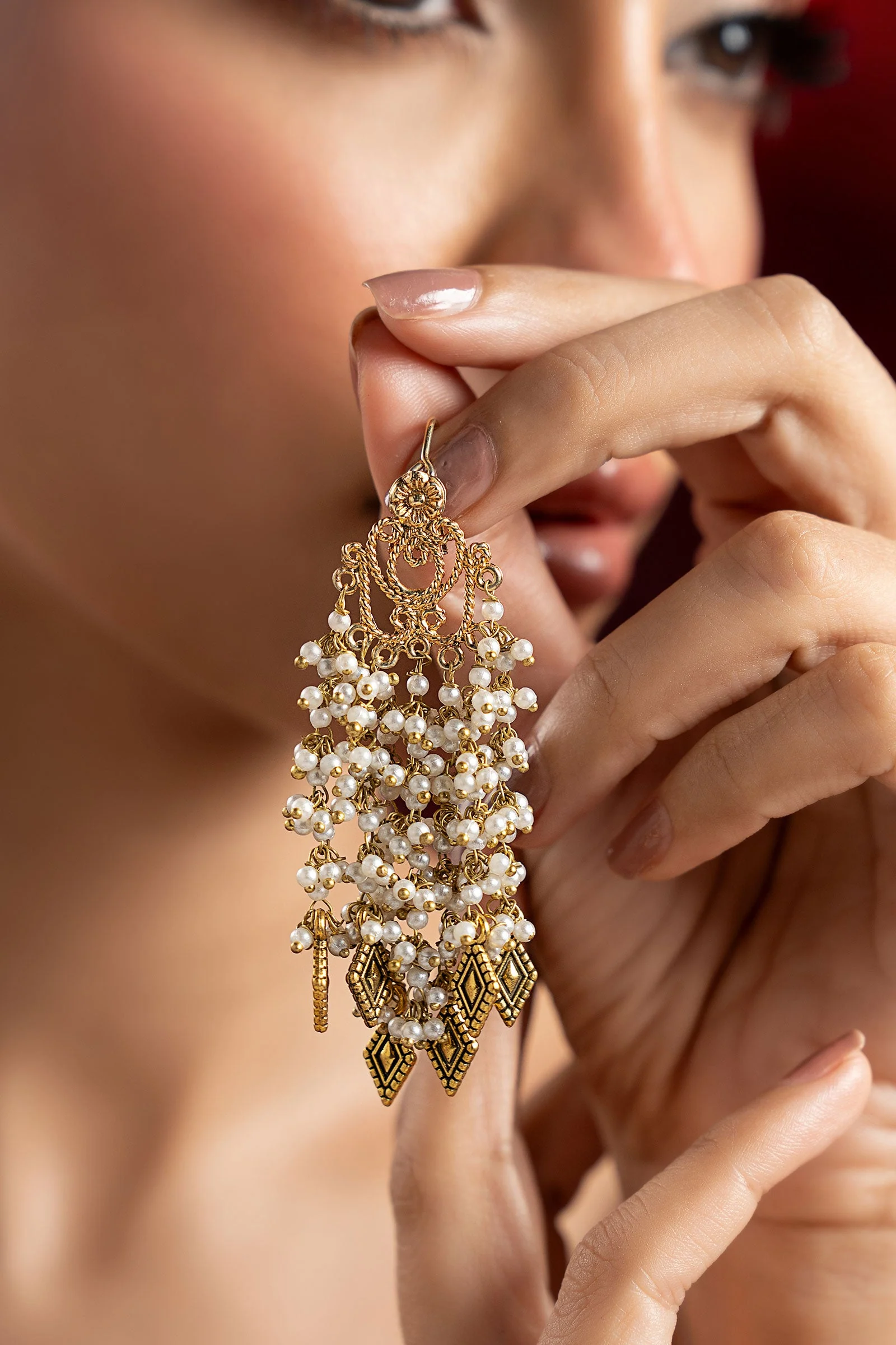 Jhalmoti Earrings - Image 3