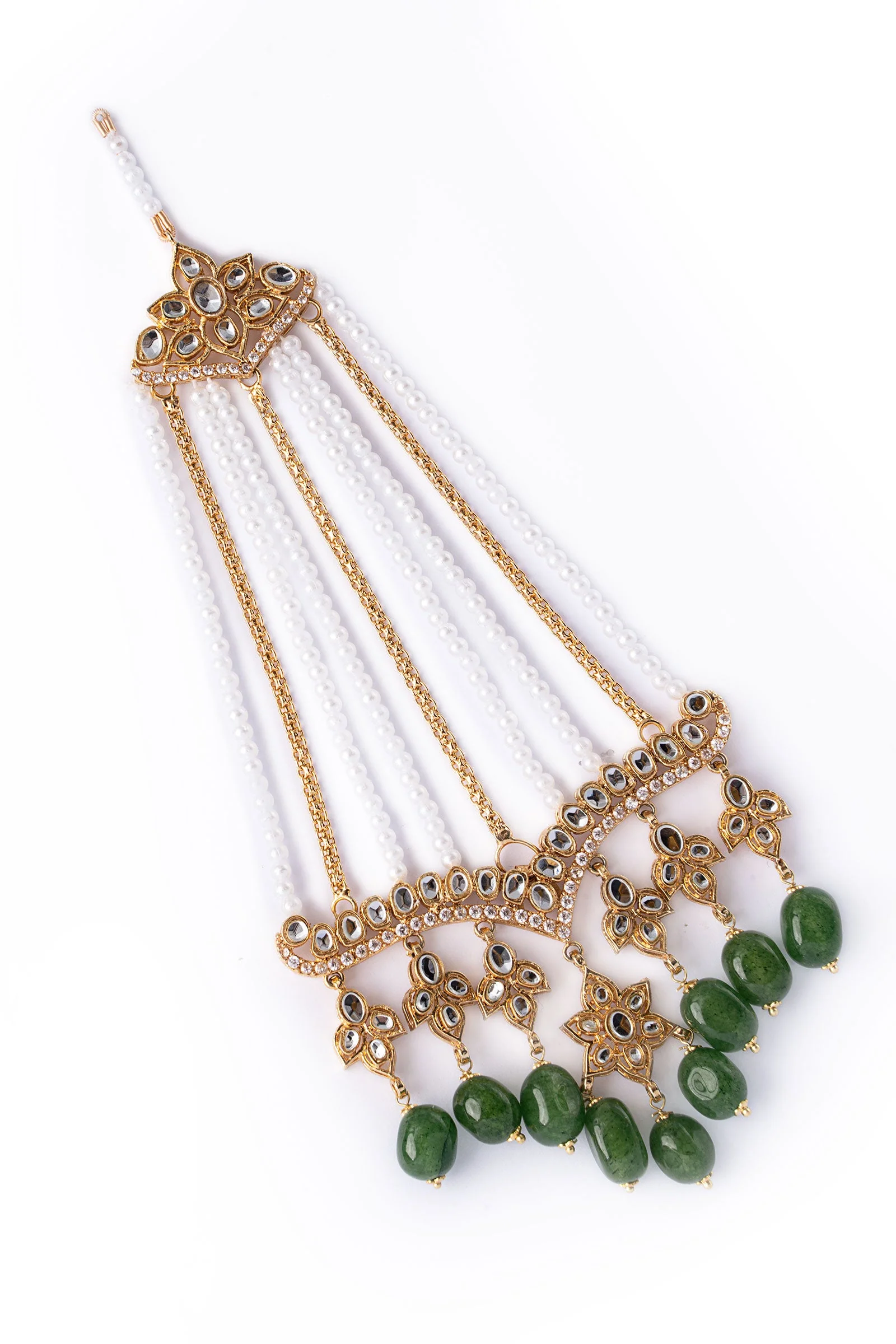 Floral Drop Jhoomar - Image 3