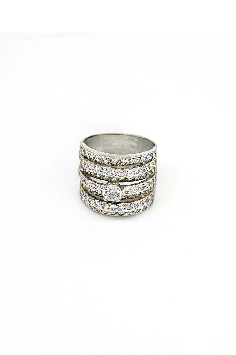 Jewelry - Rings-JRG-003-White-Zircon - Image 2