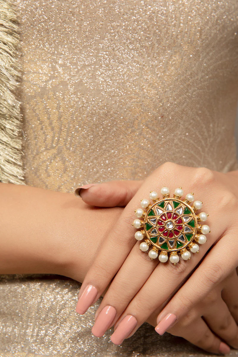 JRG-008-Ruby Red and Emerald Green - Image 3