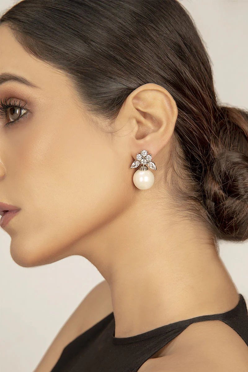 Jewelry - Earring JSD-001-White-Pearl - Image 2