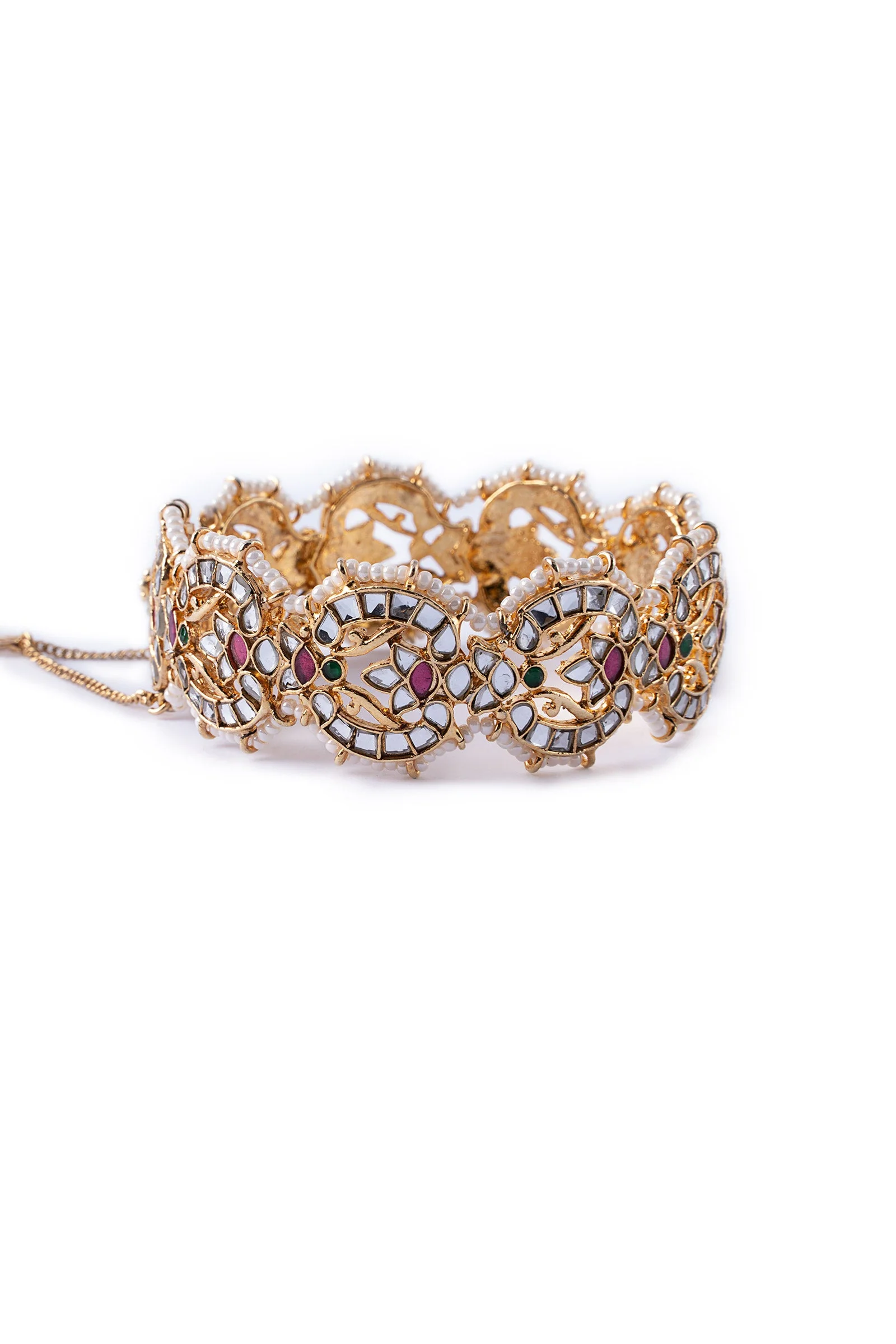 Kundan Halo Bangle - Image 2