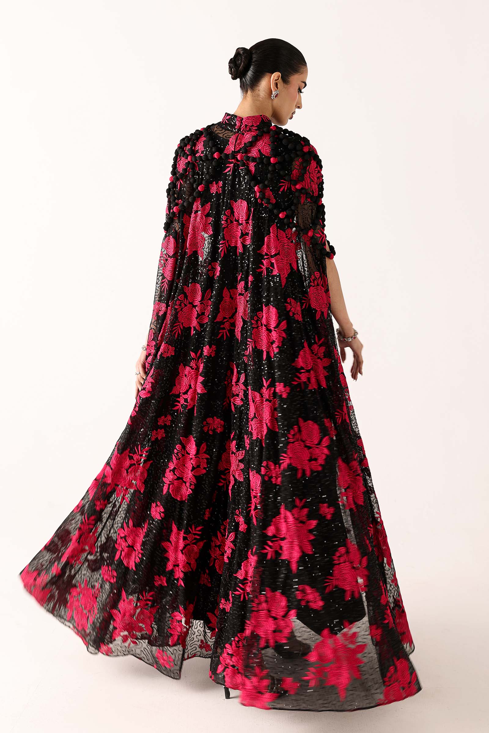 Embroidered Net Fabric (2Pcs) - Image 7