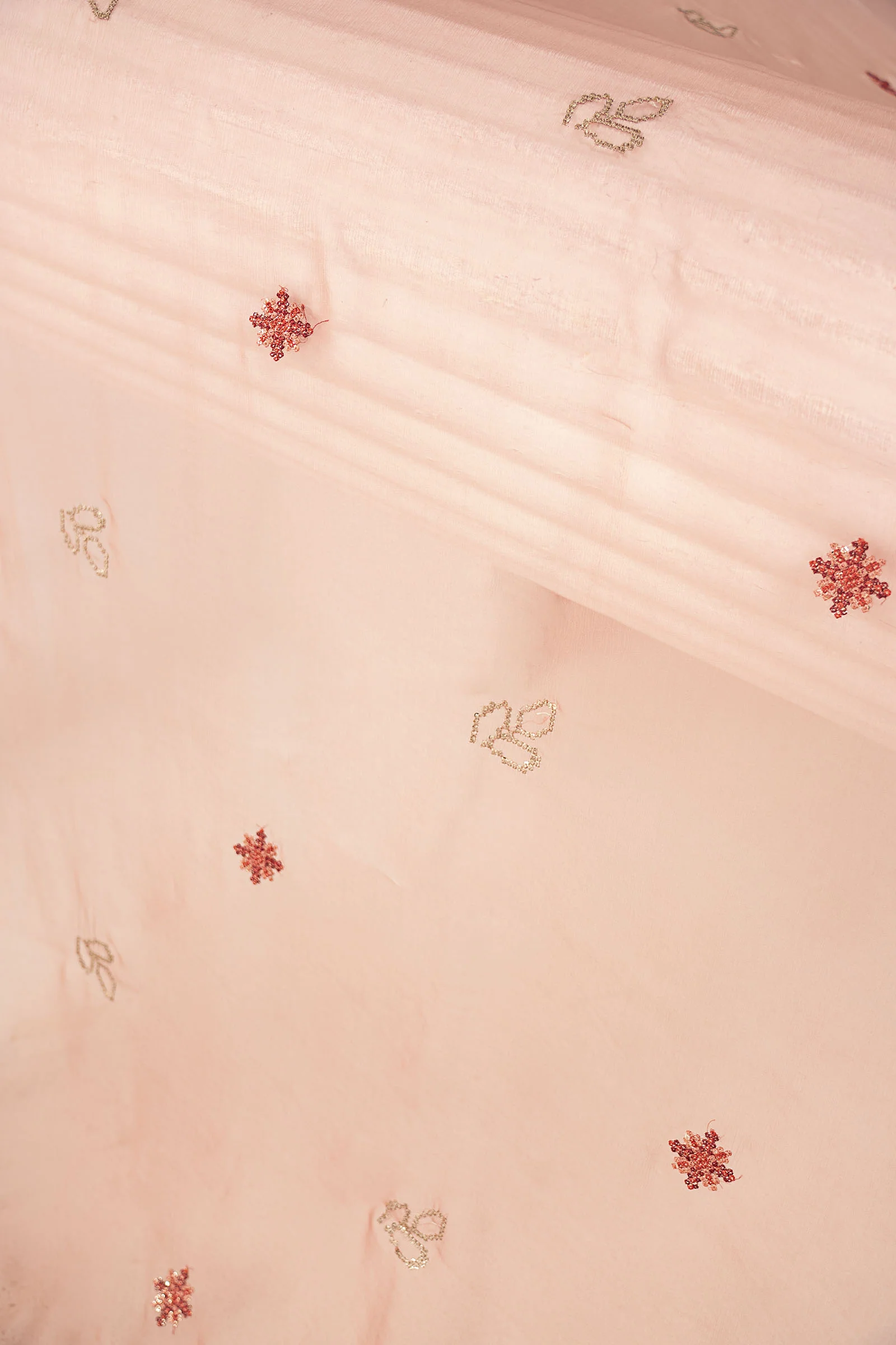 Embroidered Chiffon Fabric (3Pcs) - Image 6