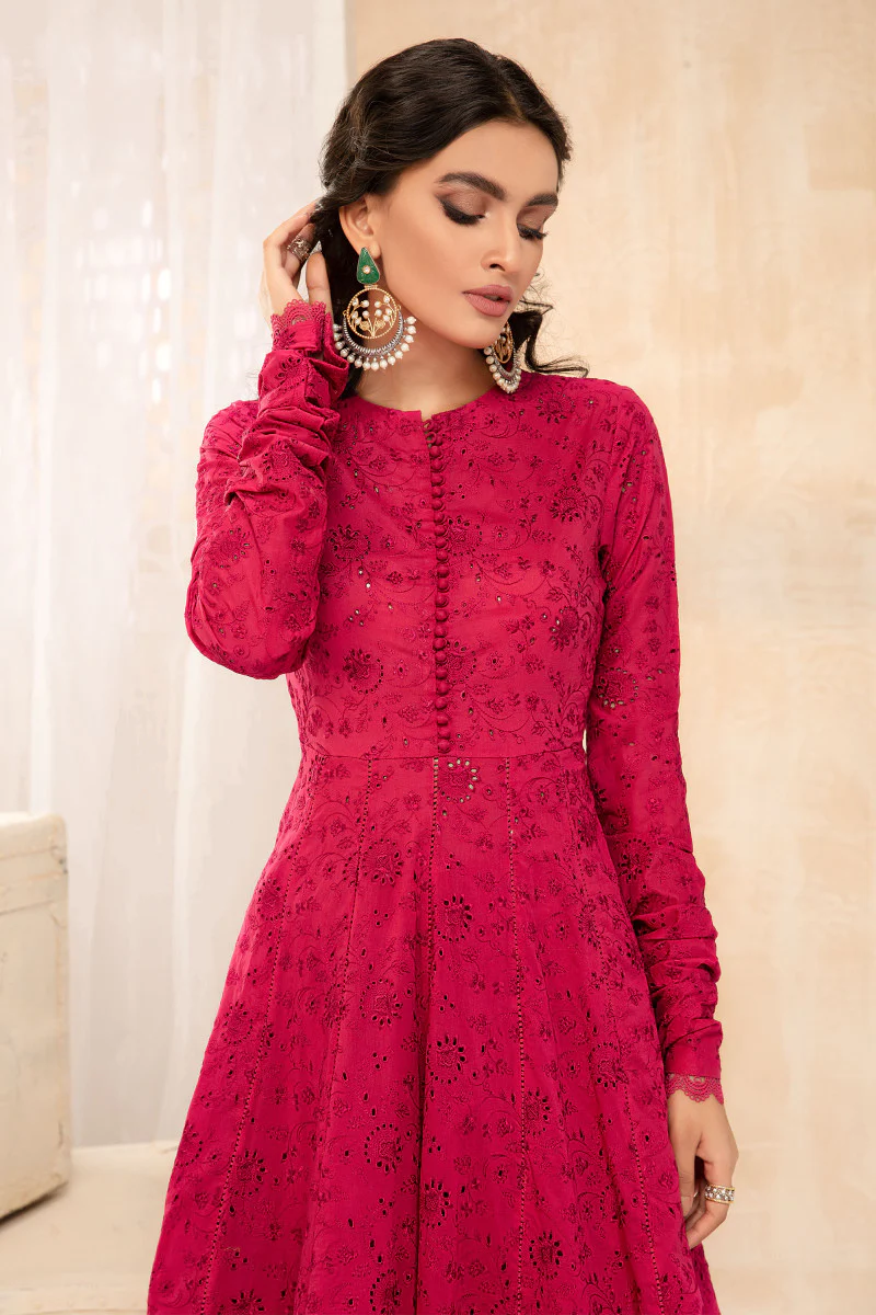 M.Luxe Fabrics LF-205-A-Dark Pink - Image 2