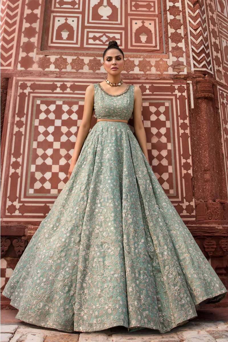 M.Luxe Fabrics LF-308-Ferozi - Image 3