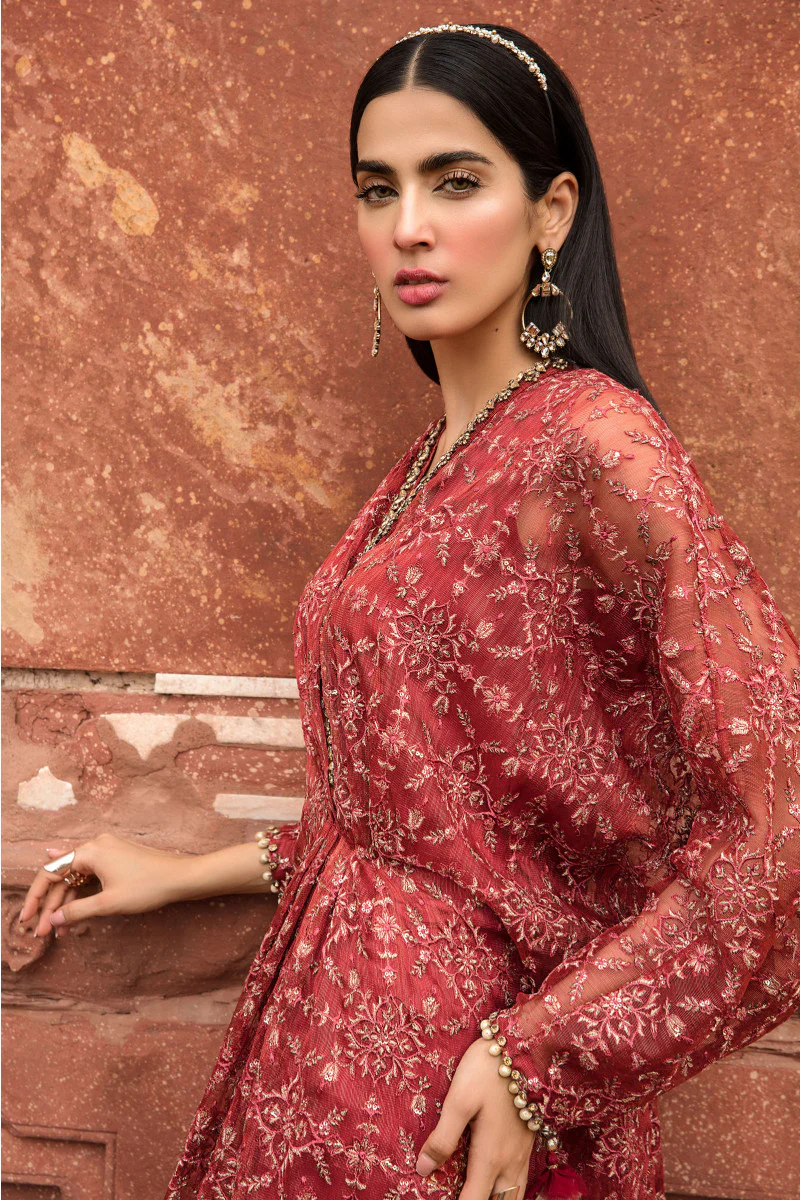 M.Luxe Fabrics LF-313-Maroon - Image 2