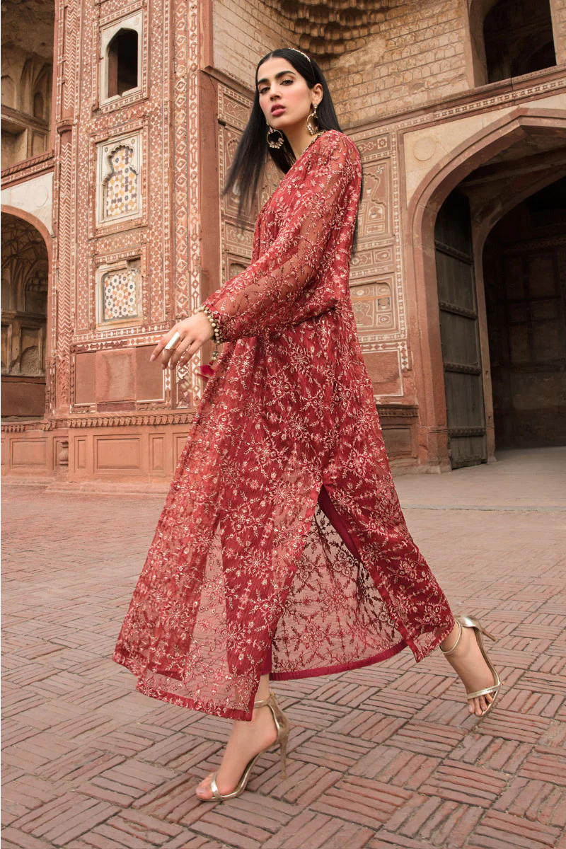 M.Luxe Fabrics LF-313-Maroon - Image 3