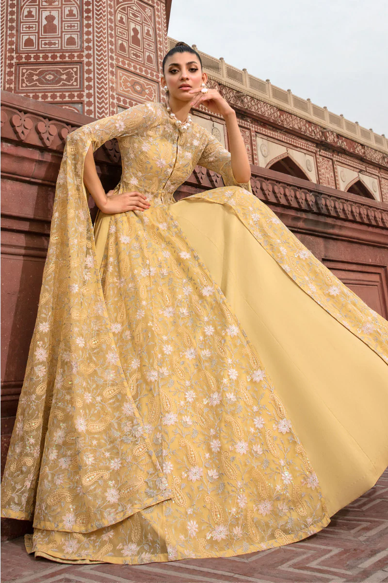 M.Luxe Fabrics LF-315-Yellow - Image 3