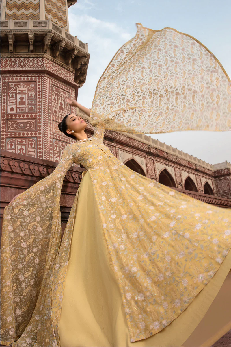 M.Luxe Fabrics LF-315-Yellow - Image 4