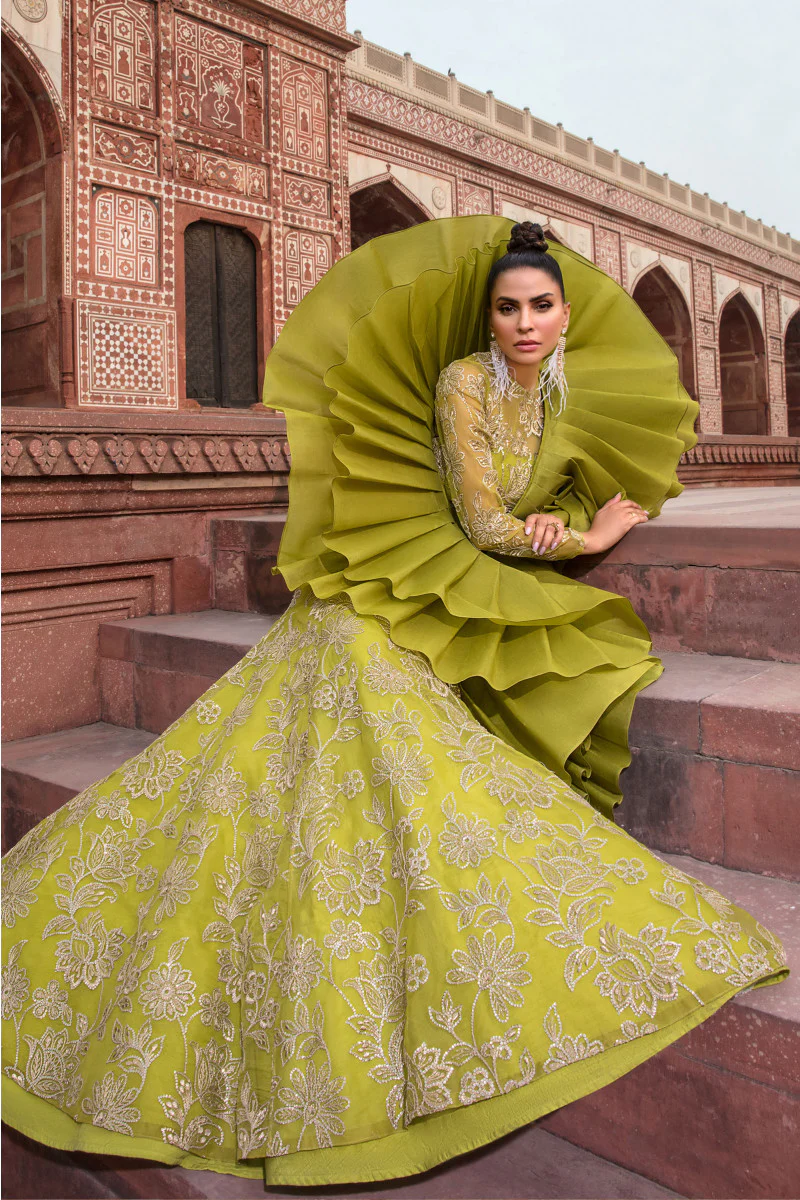 M.Luxe Fabrics LF-320-Olive Green - Image 4