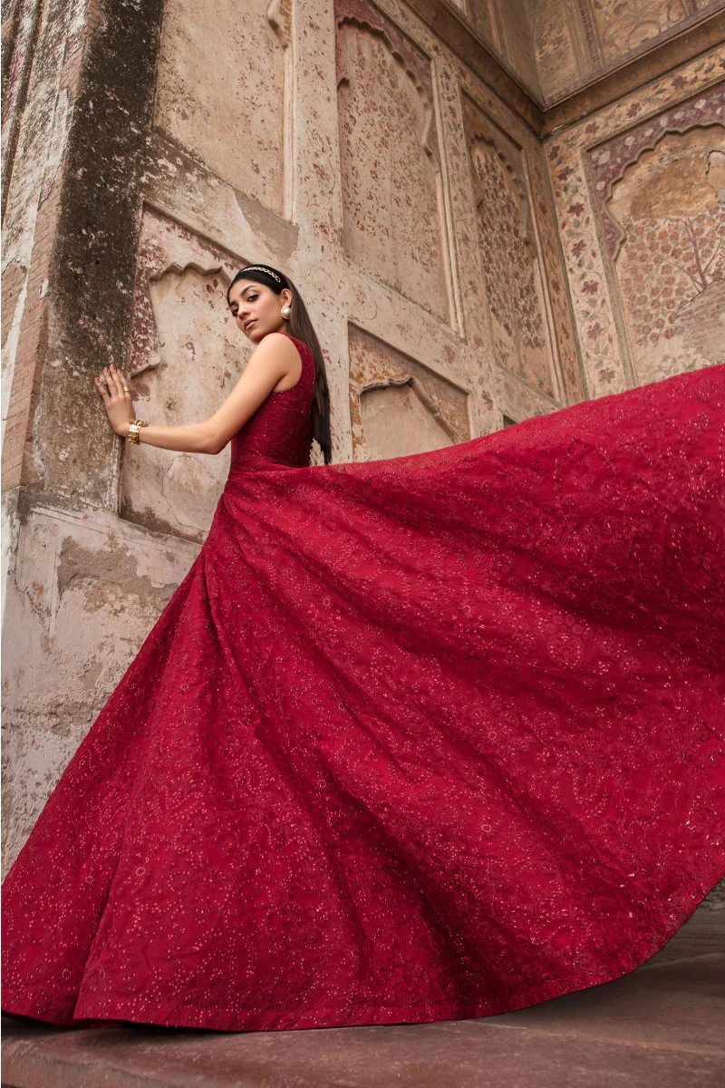 M.Luxe Fabrics LF-321-Red - Image 4