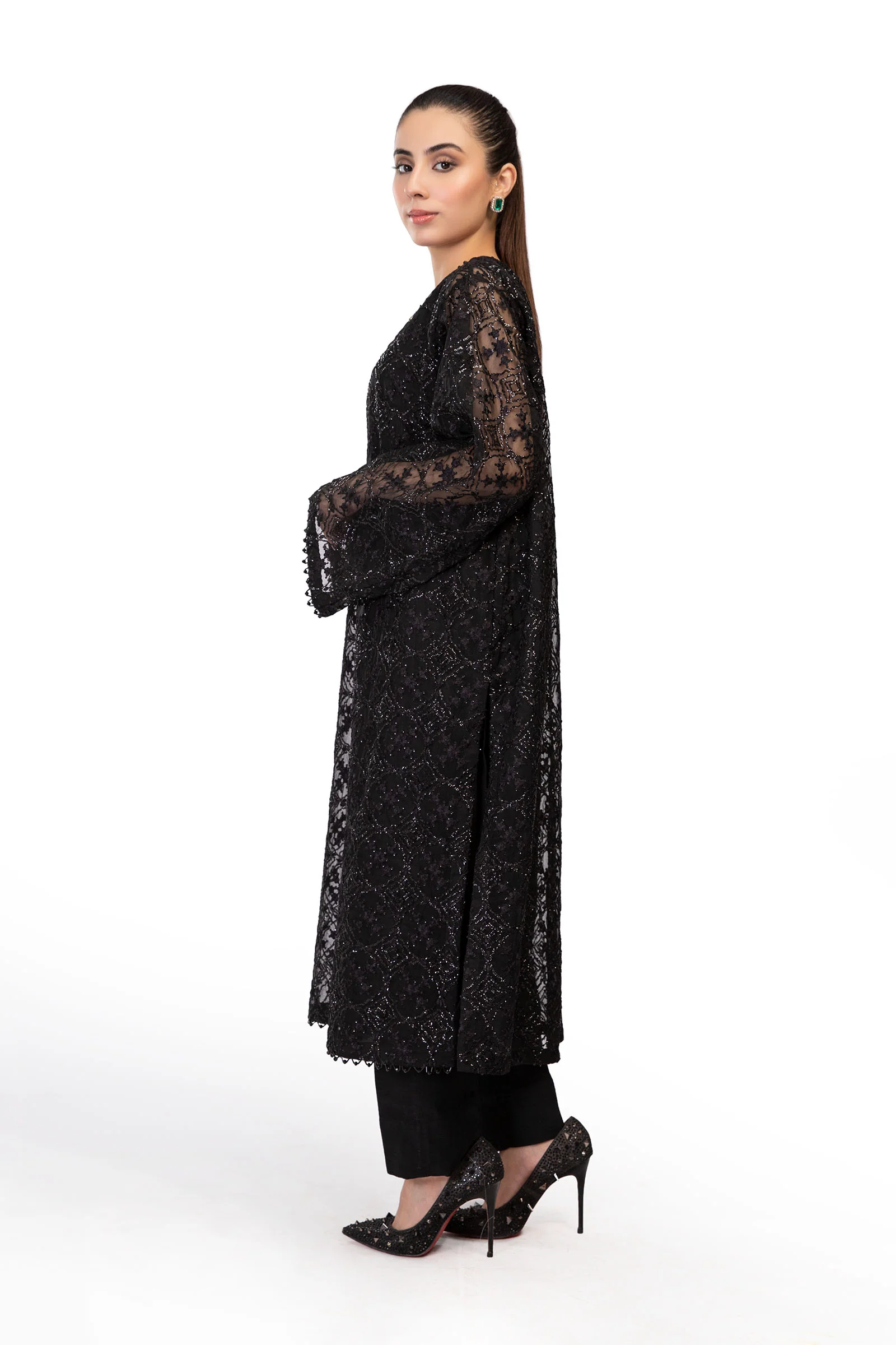 M.Luxe Fabrics LF-322-Black - Image 3