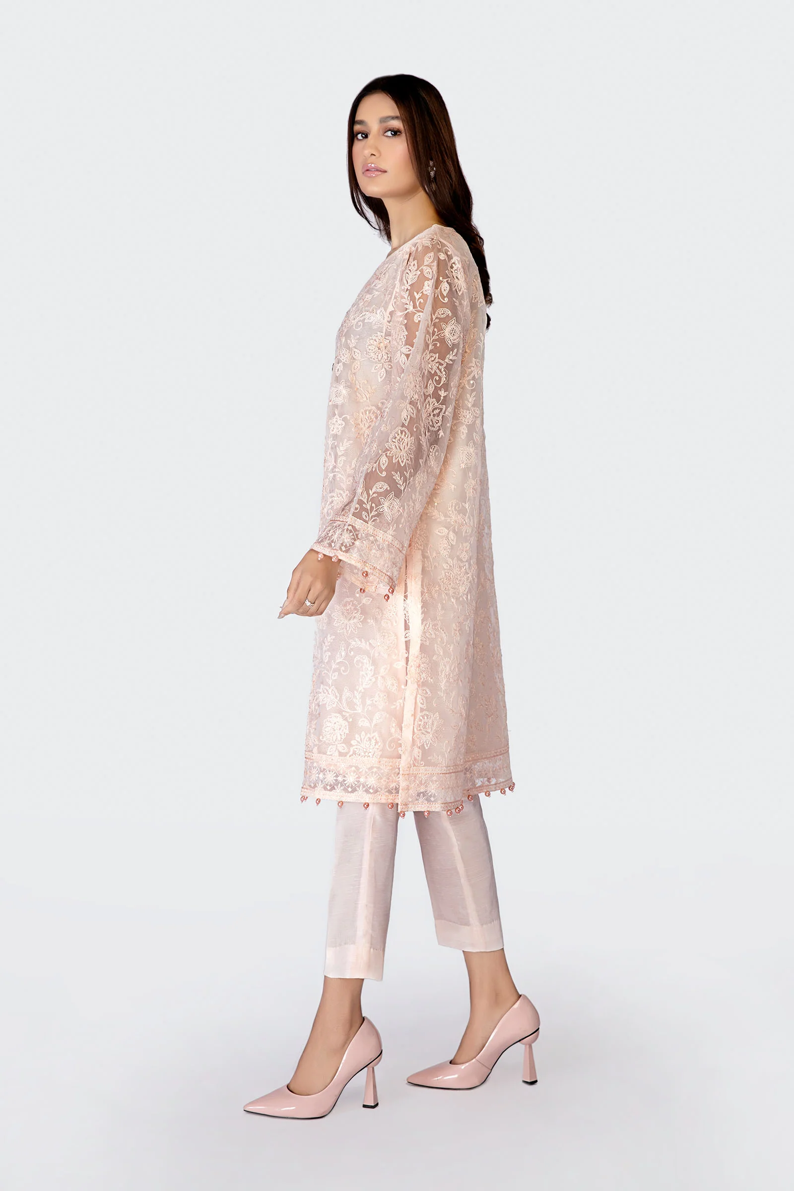 M.Luxe Fabrics LF-325-Light Pink - Image 2
