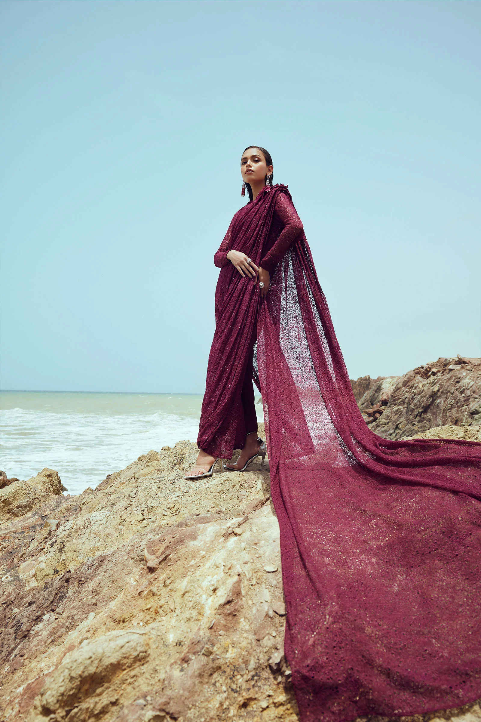 M.Luxe Fabrics Plum LF-511 - Image 2