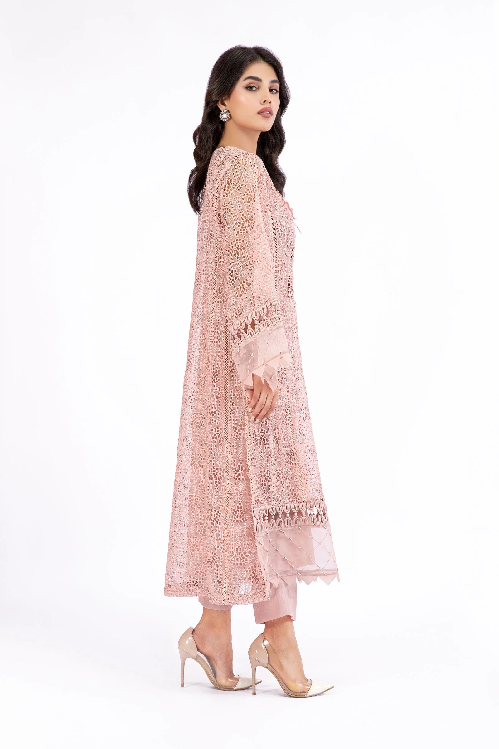 M.Luxe Fabrics Pink LF-513 - Image 3