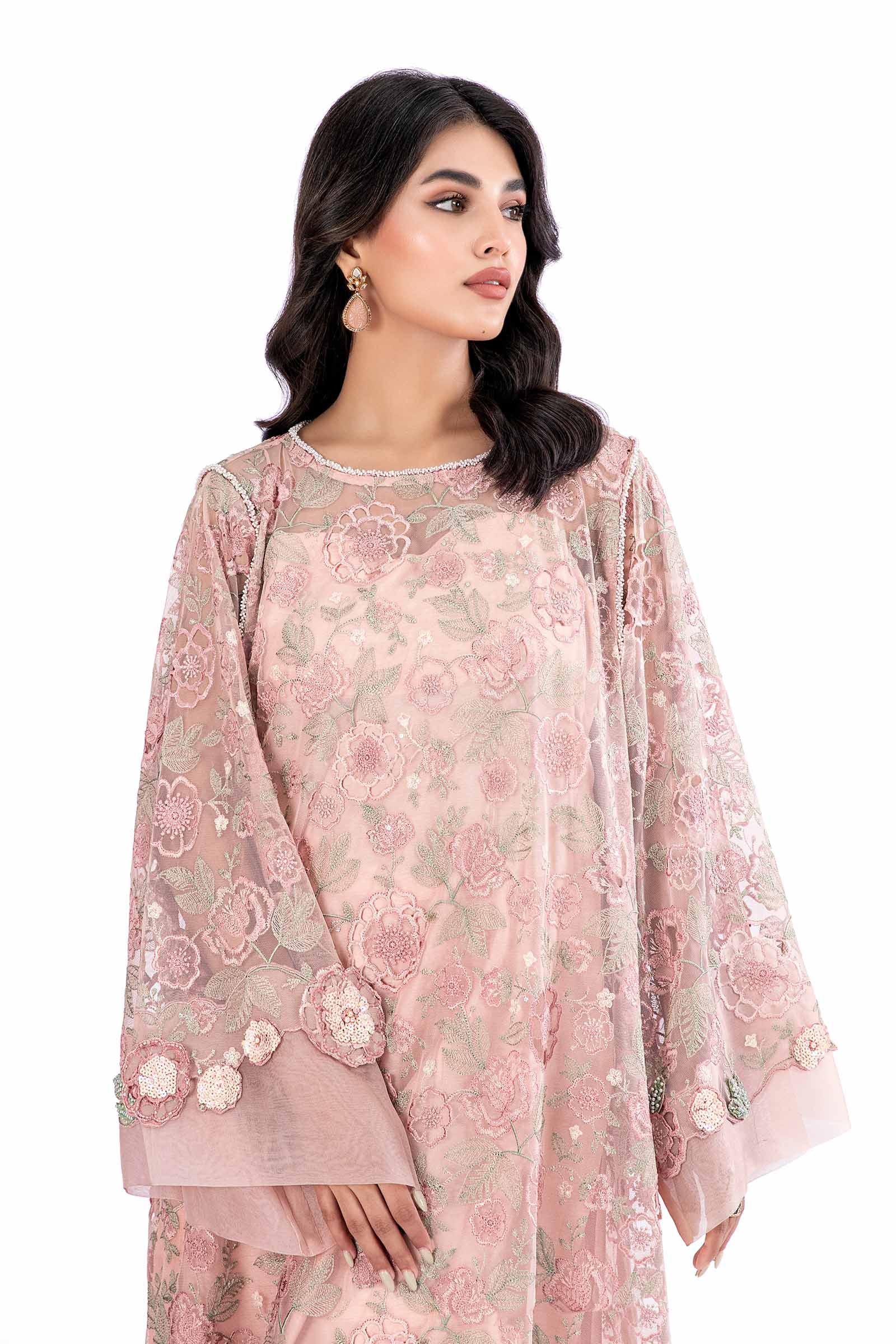 M.Luxe Fabrics Peach LF-520-B - Image 2