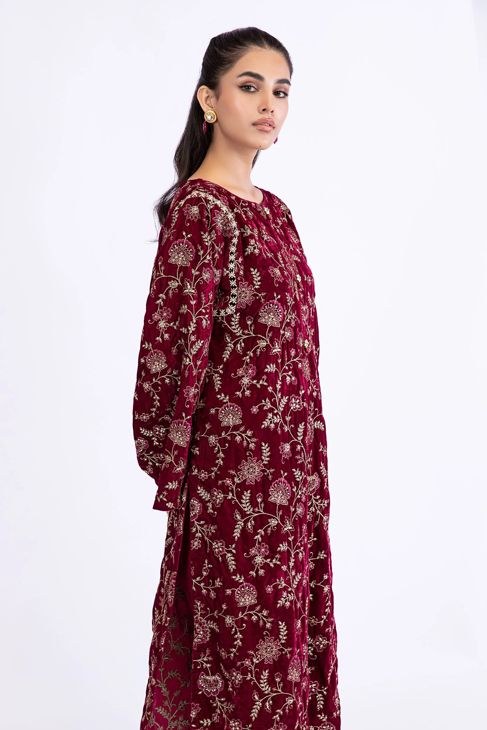 M.Luxe Fabrics Pink LF-524 - Image 2