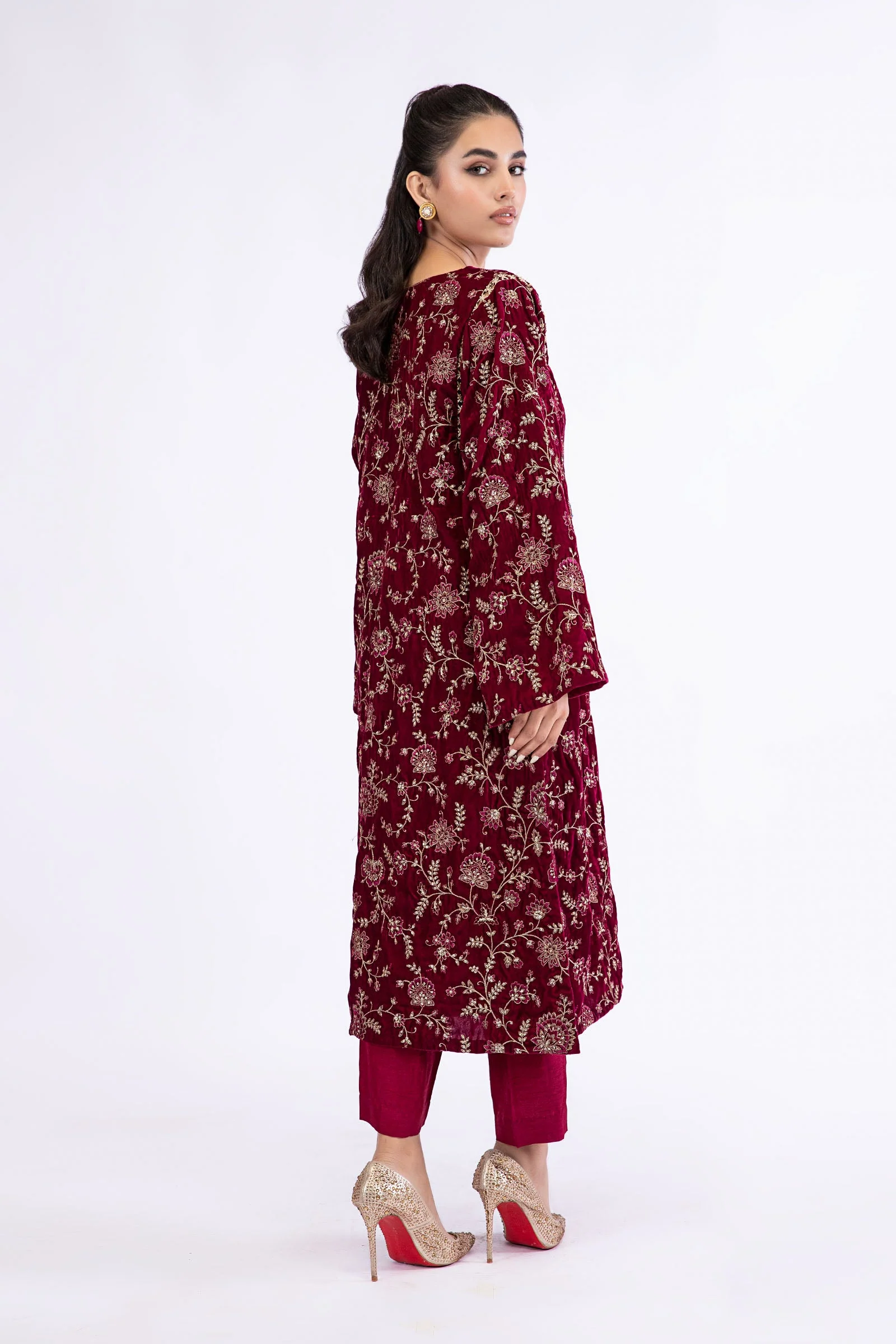 M.Luxe Fabrics Pink LF-524 - Image 4
