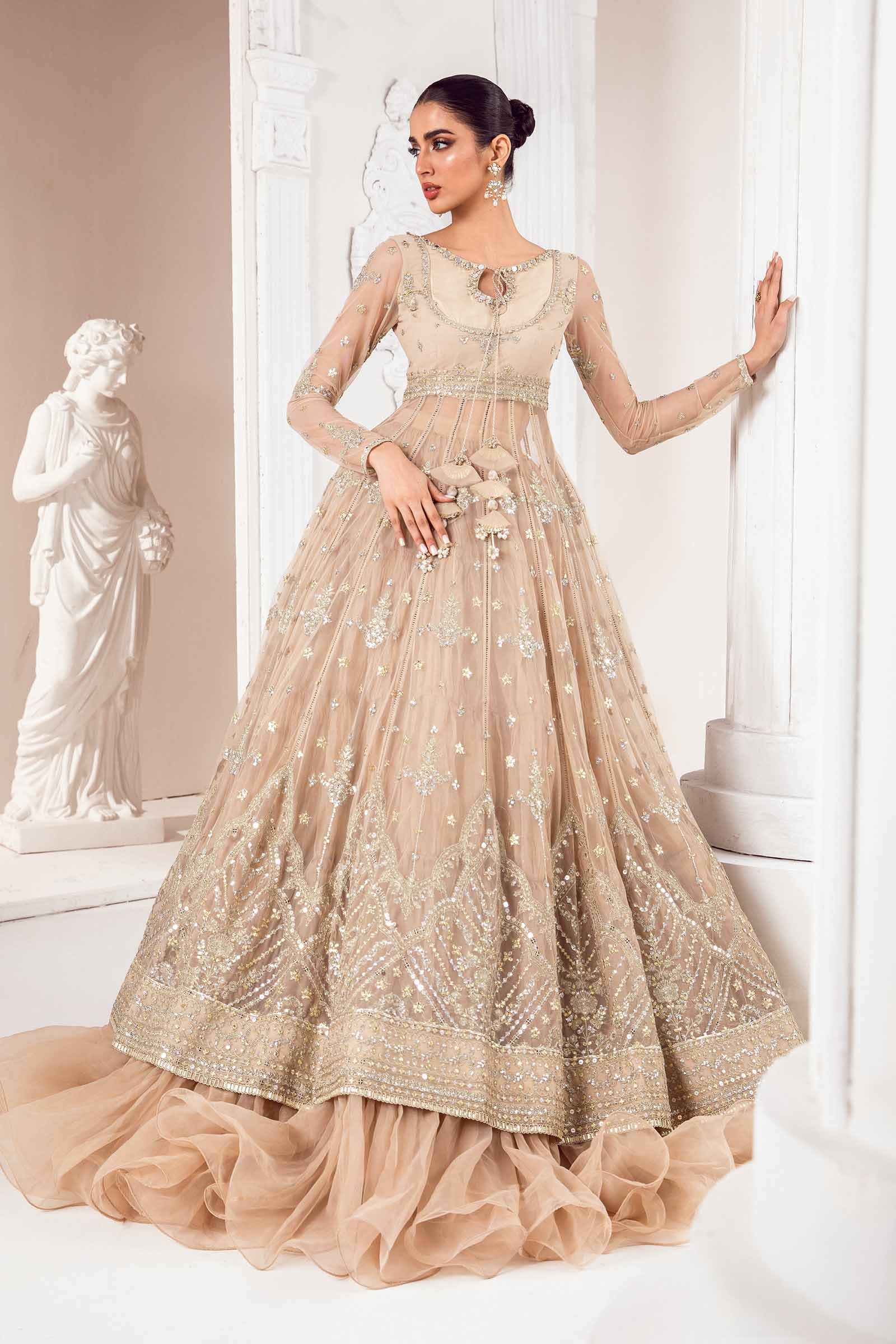 Embroidered Poly Net Fabric (1Pc) | LF-702 - Image 3
